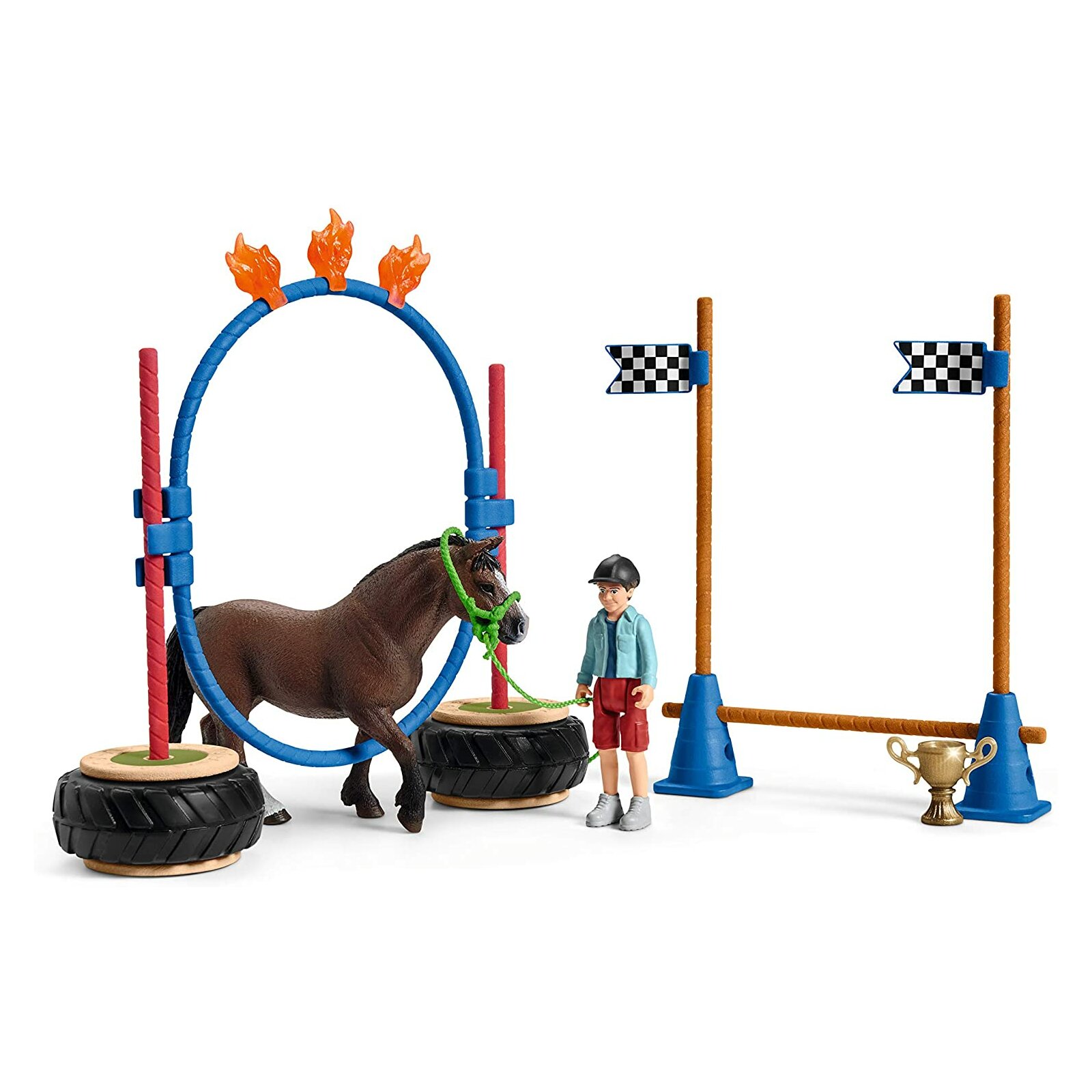 Schleich - Farm World - 42482 Pony Agility Rennen (A)