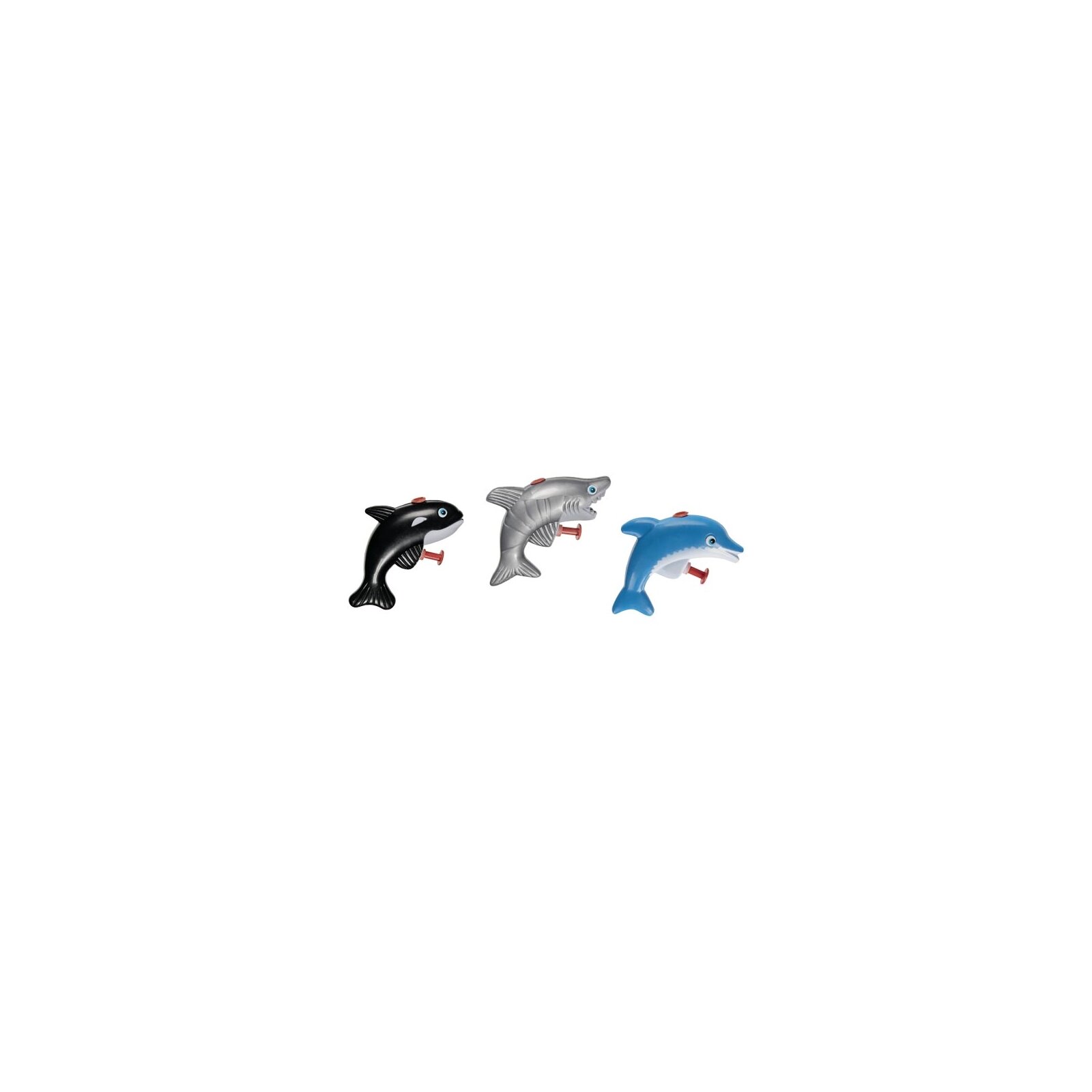 Goki - Wasserspritztiere, Delfin, Wal + Hai (A)