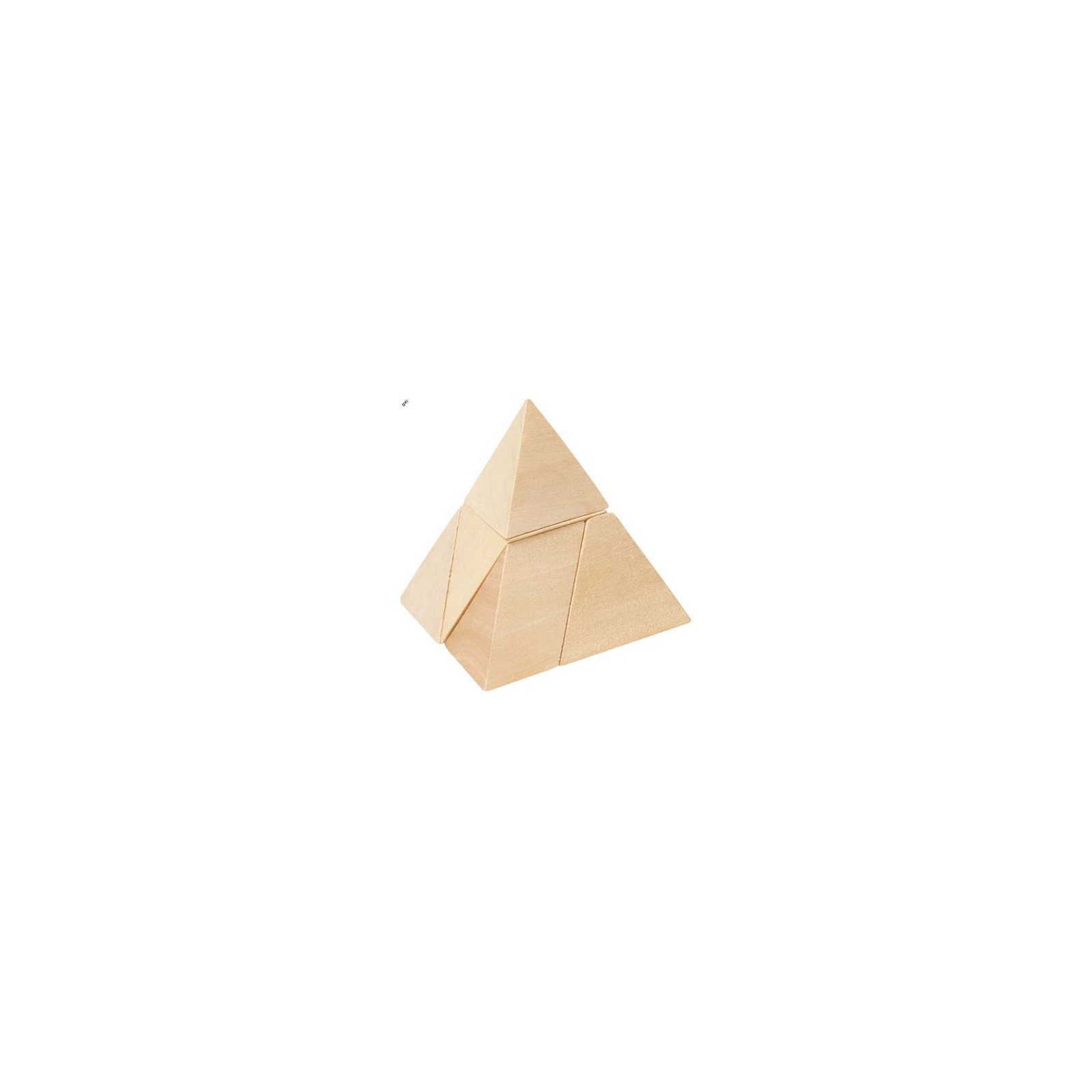 Goki - 3D-Puzzle Die Pyramide 5 Teile (A)