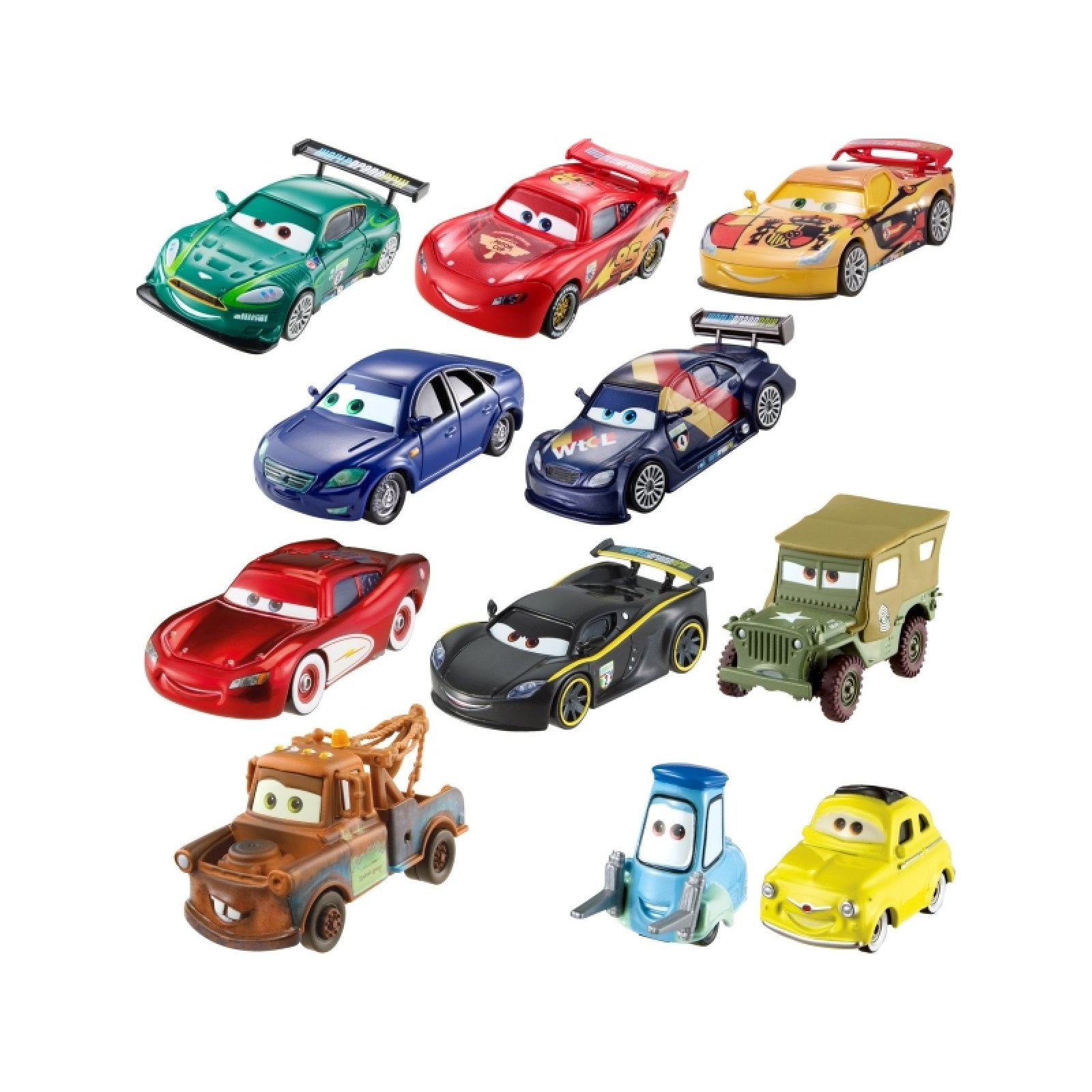 Mattel - Disneys Cars 3 Sammelauto (A)
