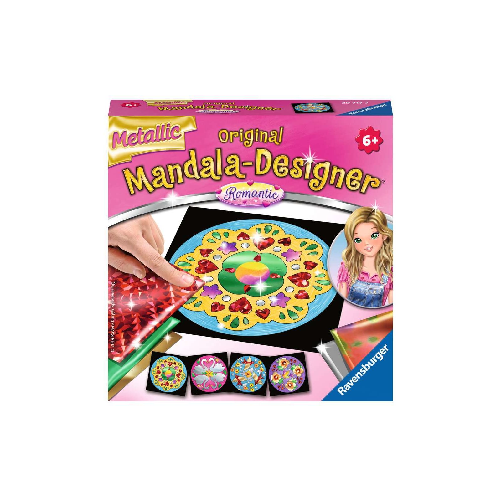Ravensburger - Mini Mandala-Designer Metallic ROMANTIC