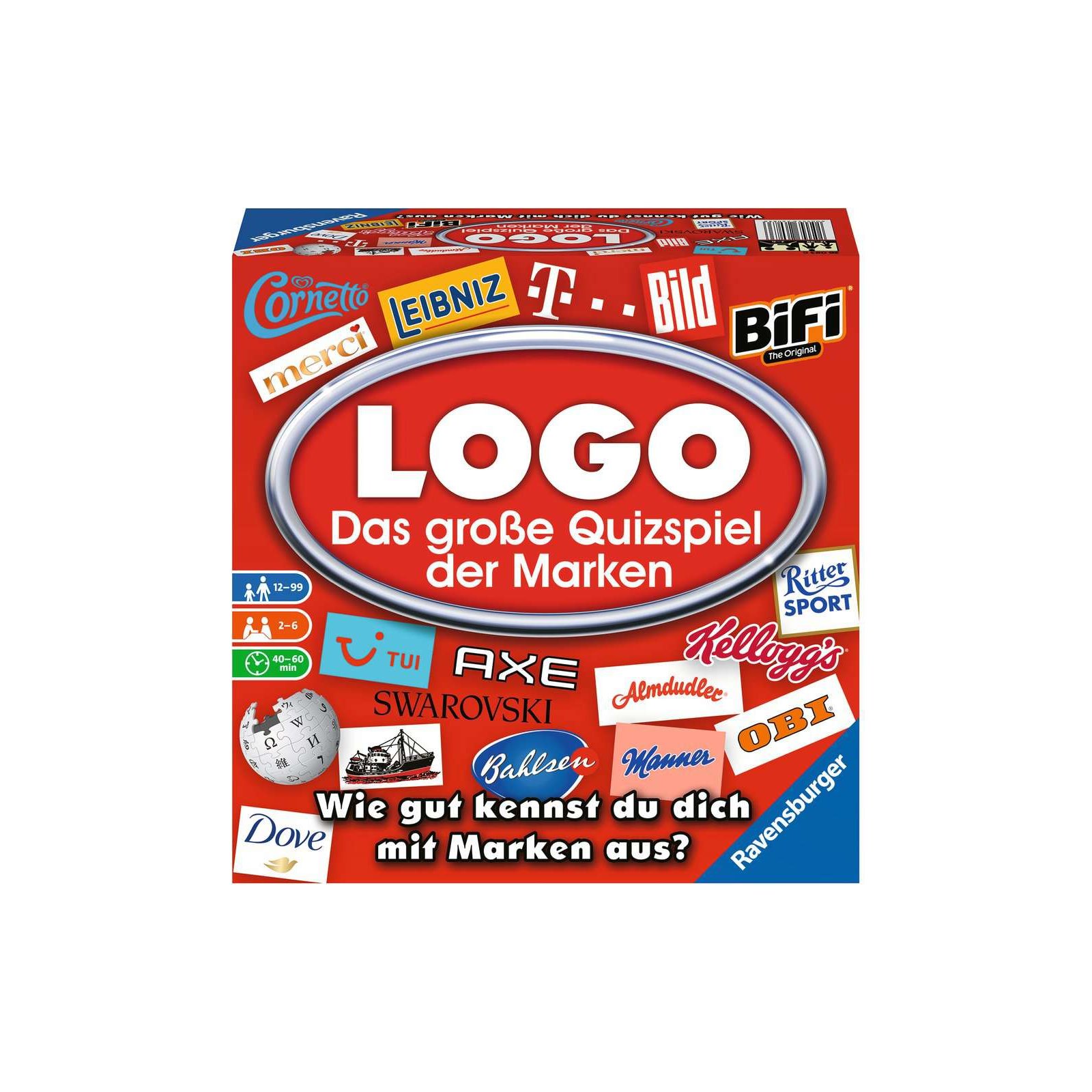 Ravensburger - LOGO - Das große Spiel der Marken (Gesellschaftsspiel)