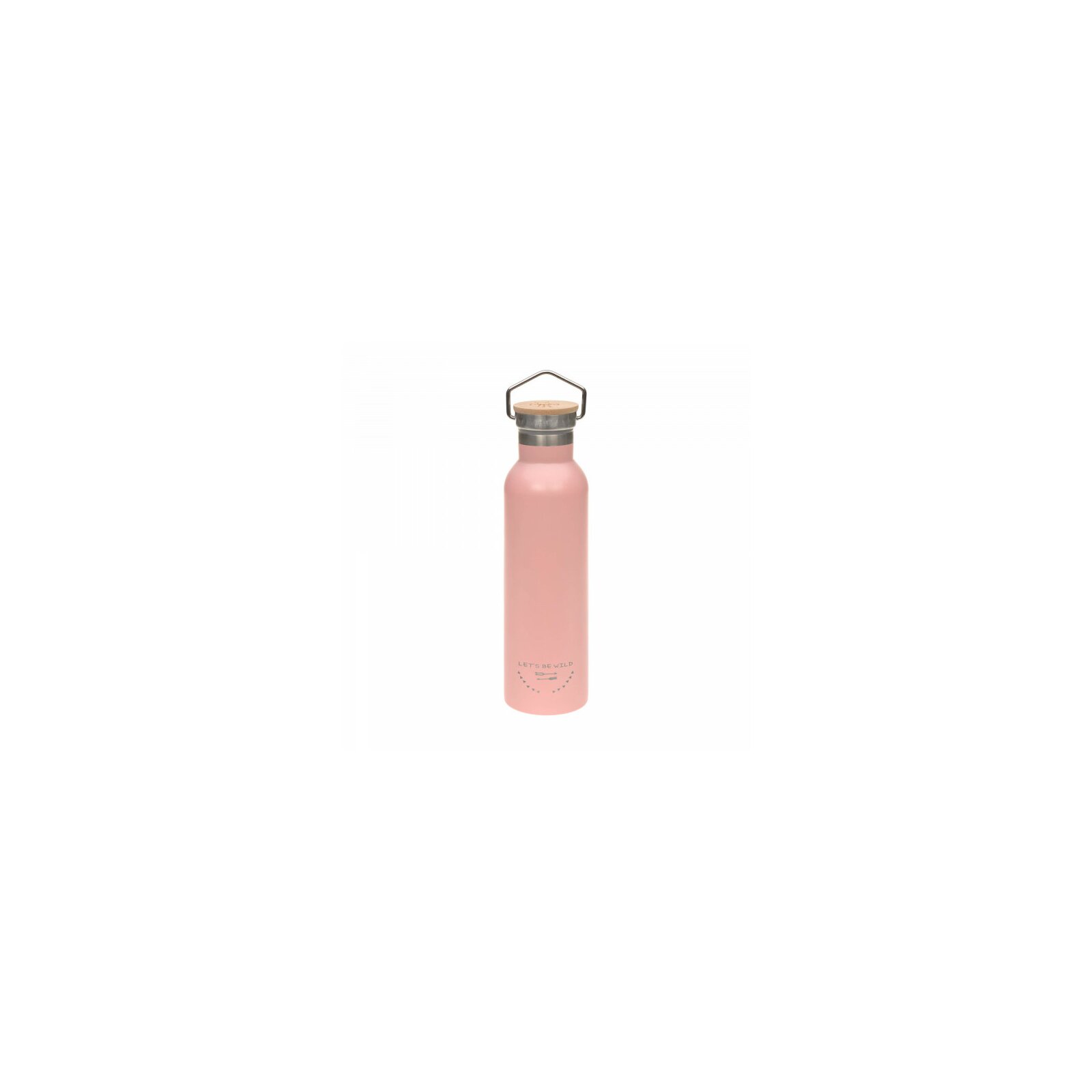 Lässig - Kinder-Trinkflasche Edelstahl (700 ml) ROSE (A)