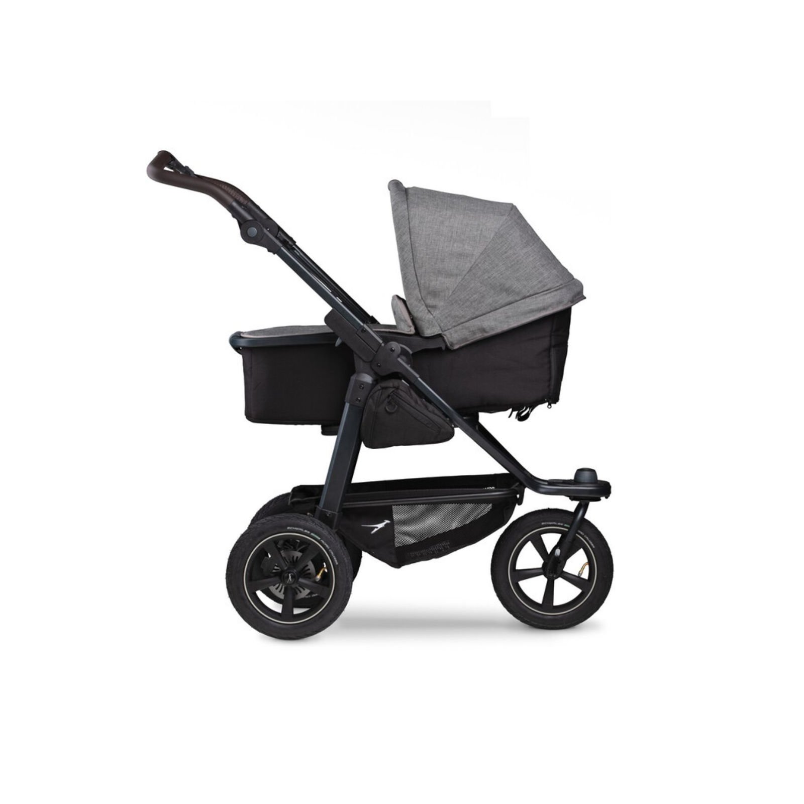 TFK - mono 2 - Kinderwagen PREMIUM-GRAU (Luftreifen)