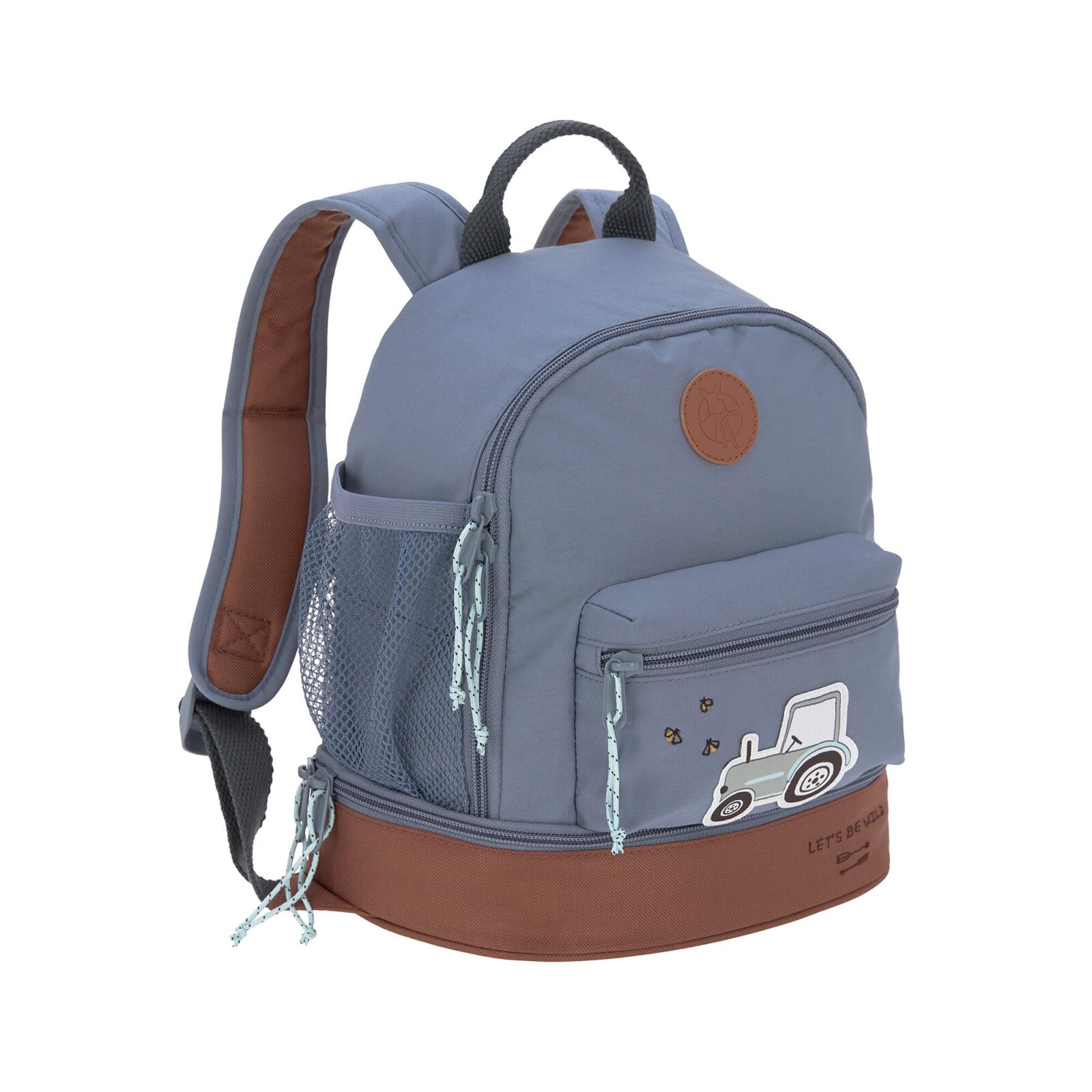 Lässig - Kindergartenrucksack Mini Backpack - Adventure Tractor, ab 3 Jahren