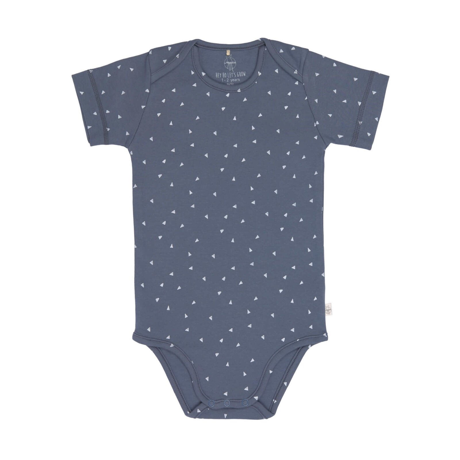 Lässig - Kurzarm-Body aus Bio-Baumwolle, Blau, gepunktet, Gr. 86-92 (A)