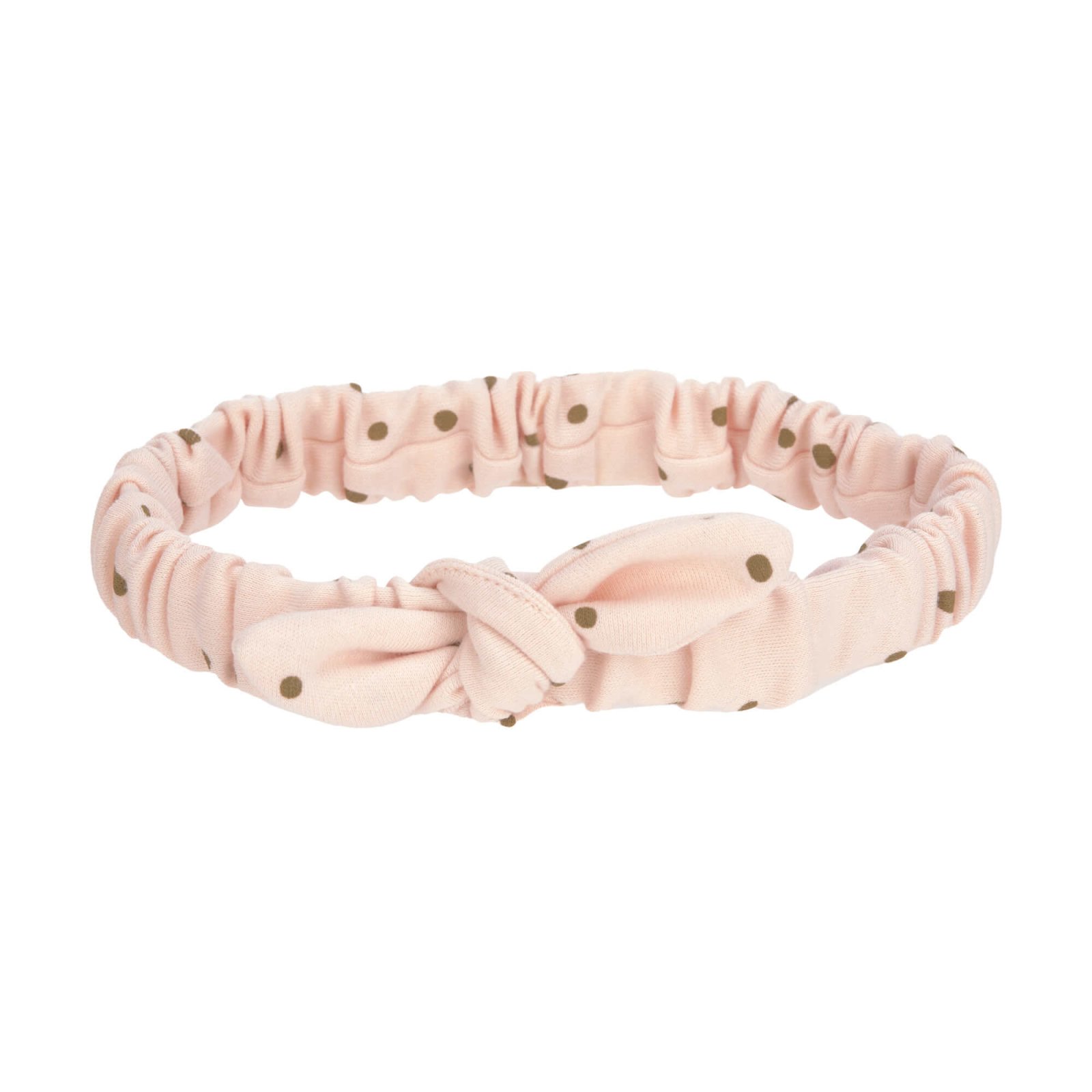 Lässig - Baby Stirnband, Dots Powder Pink 0-12 Monate (A)
