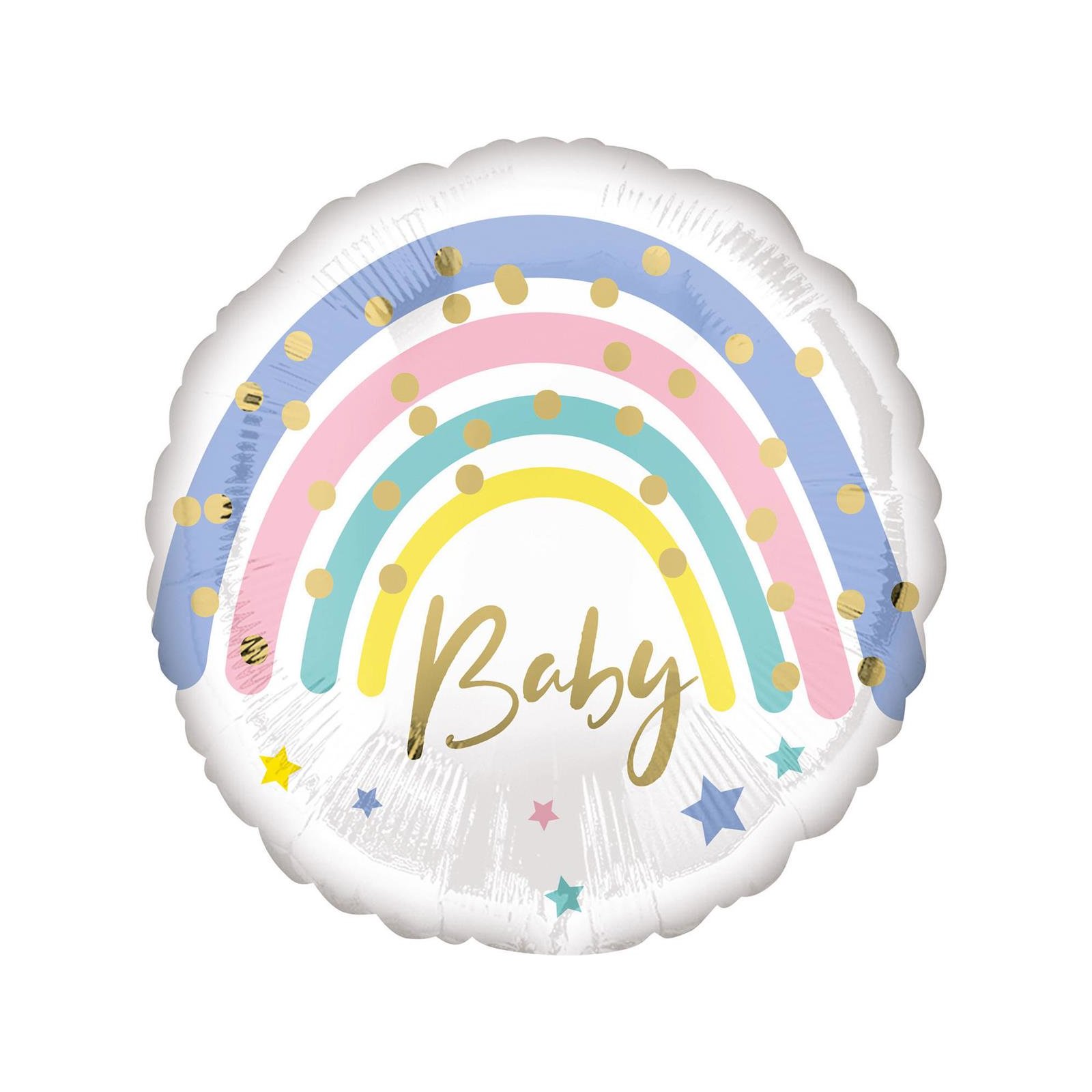 Amscan - Folienballon Pastell Regenbogen Baby (5)
