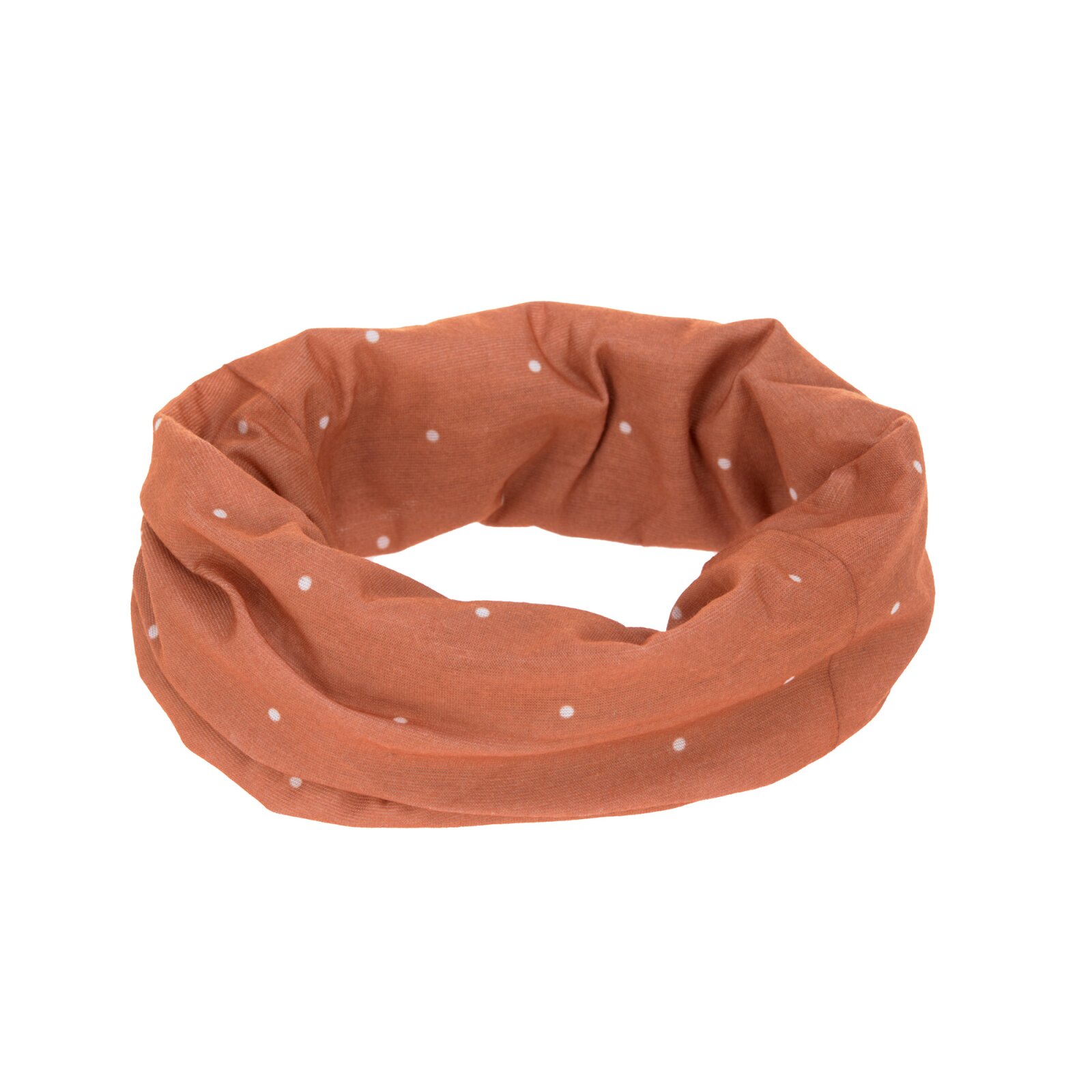 Lässig - Multifunktionstuch Flexi-Loop Kinder, Dots Rosewood (A)