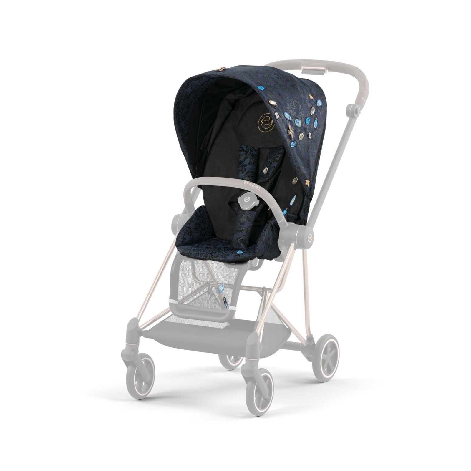 Cybex - Platinum MIOS 3.0 Sitzpaket Jewels of nature