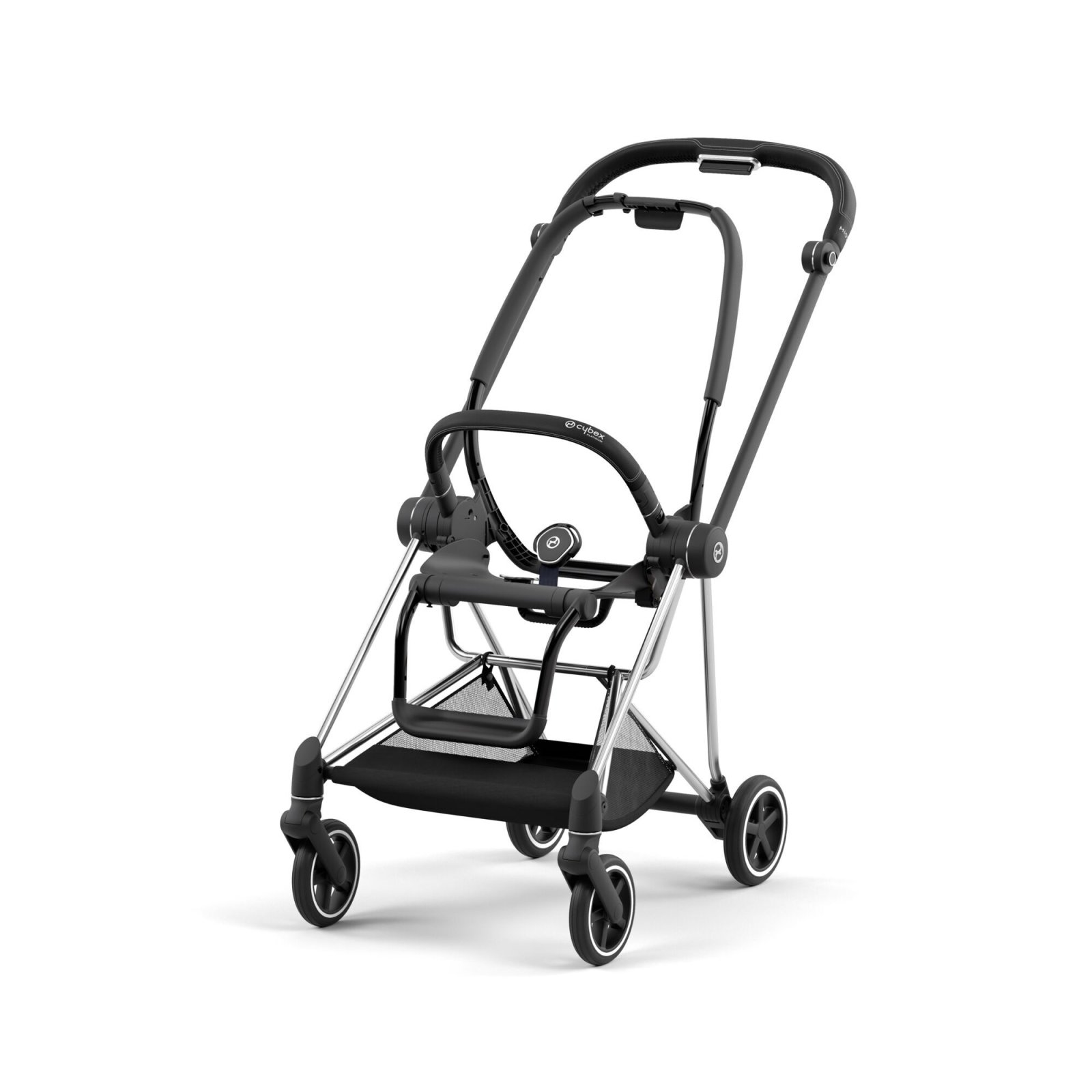 CYBEX - Platinum MIOS 3.0 Rahmen inkl. Lux Sitz Aufsatz CHROME (BLACK)