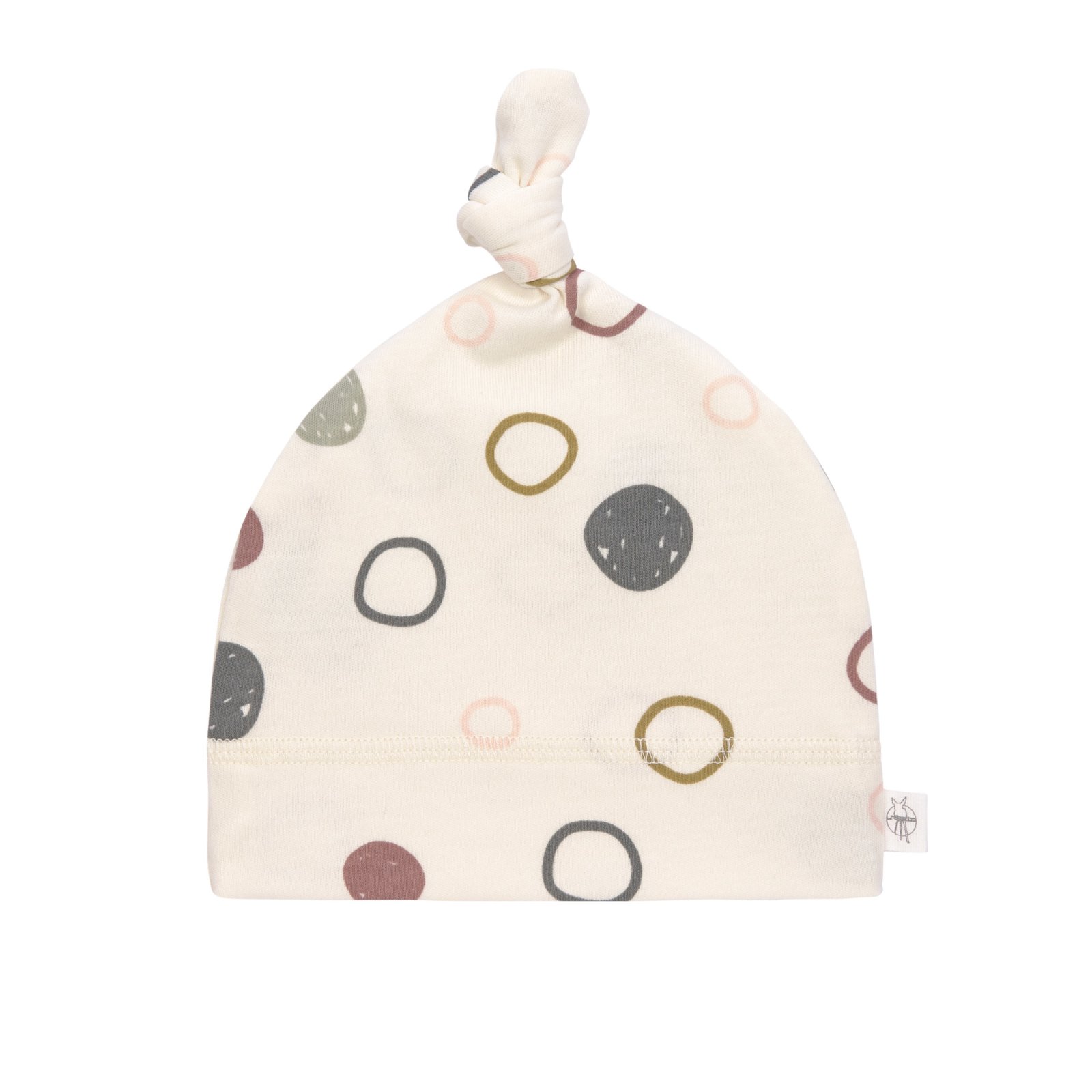 Lässig - Baby-Mütze Gr. 62-68 Circles offwhite (2)