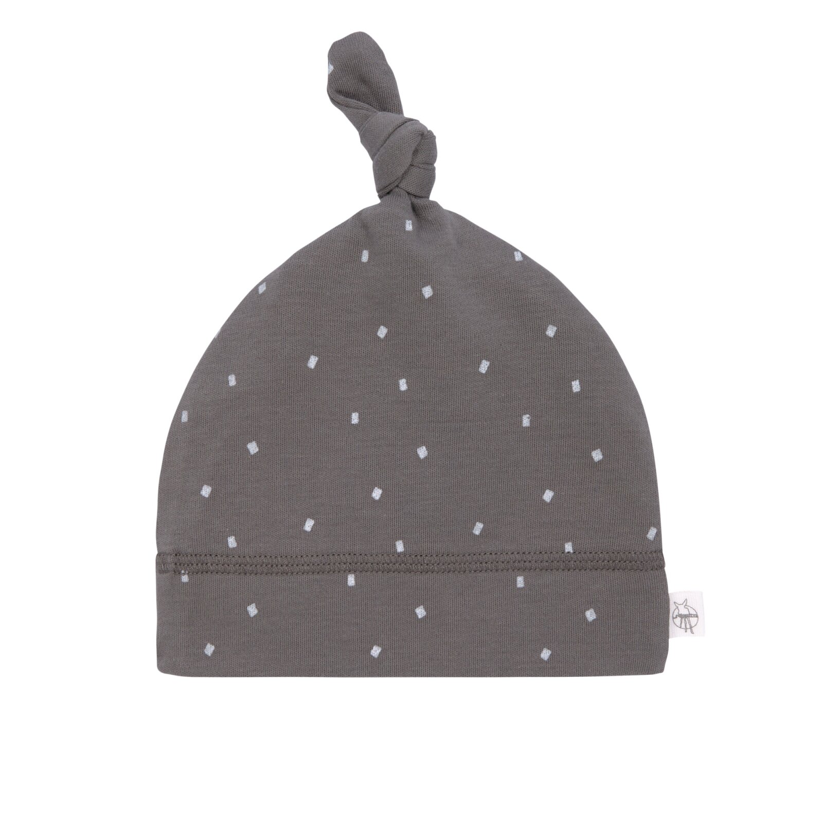 Lässig - Baby-Mütze Gr. 74/80 Spots anthracite (2)
