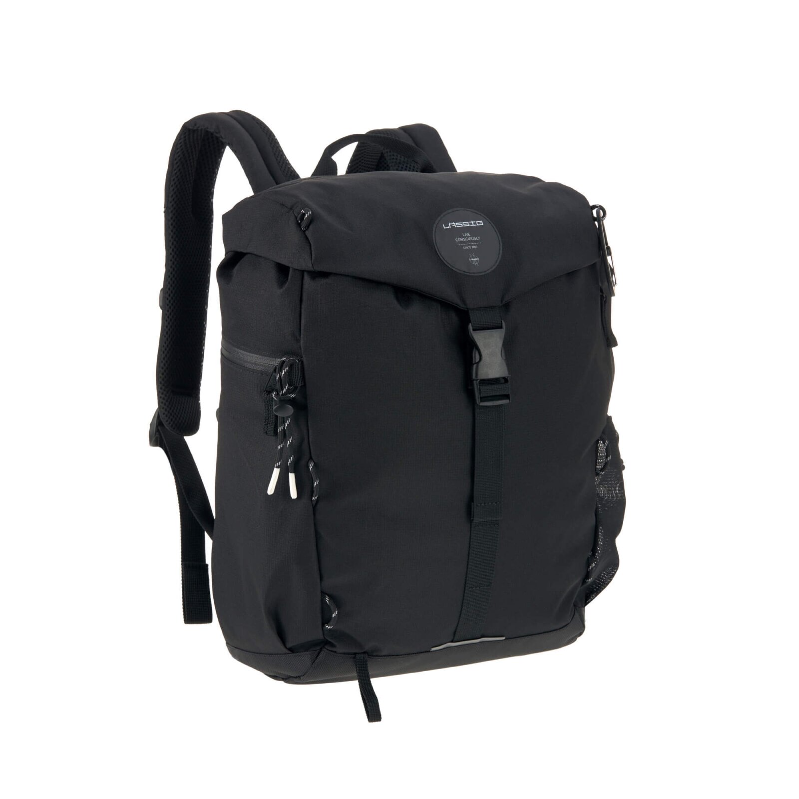 Lässig - Wickelrucksack - Outdoor Backpack, Black
