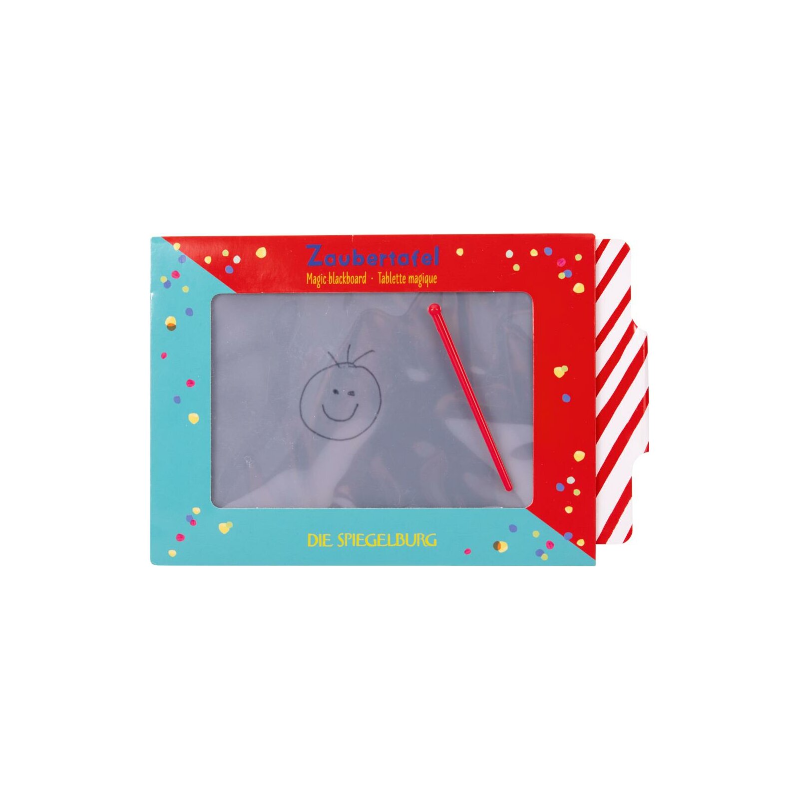 Die Spiegelburg - Bunte Geschenke - Zaubertafel mit ABC Lernkarte (A)