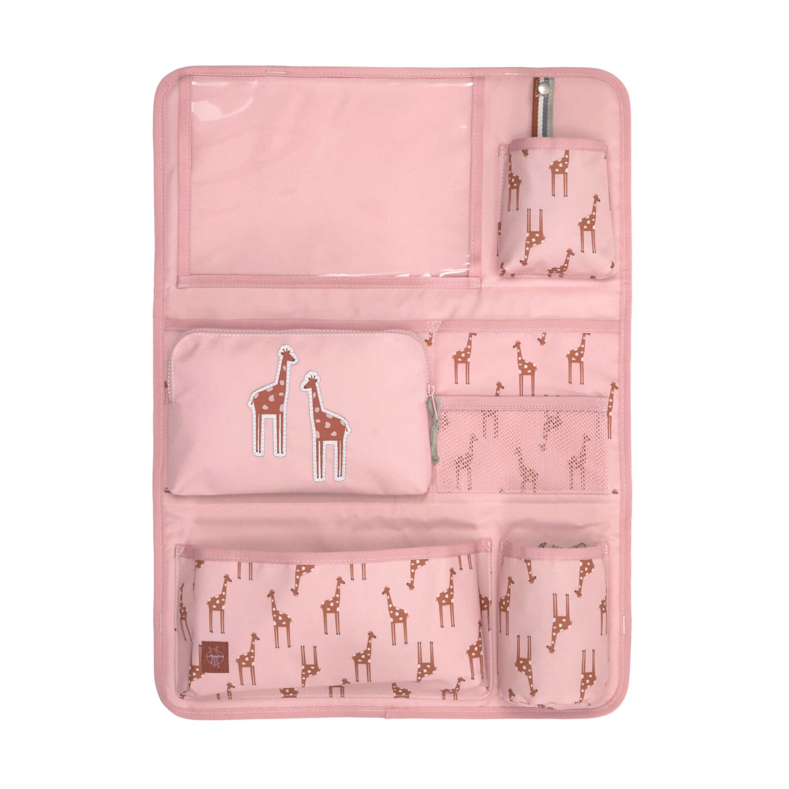Lässig - Auto Organizer Kinder - Safari Giraffe