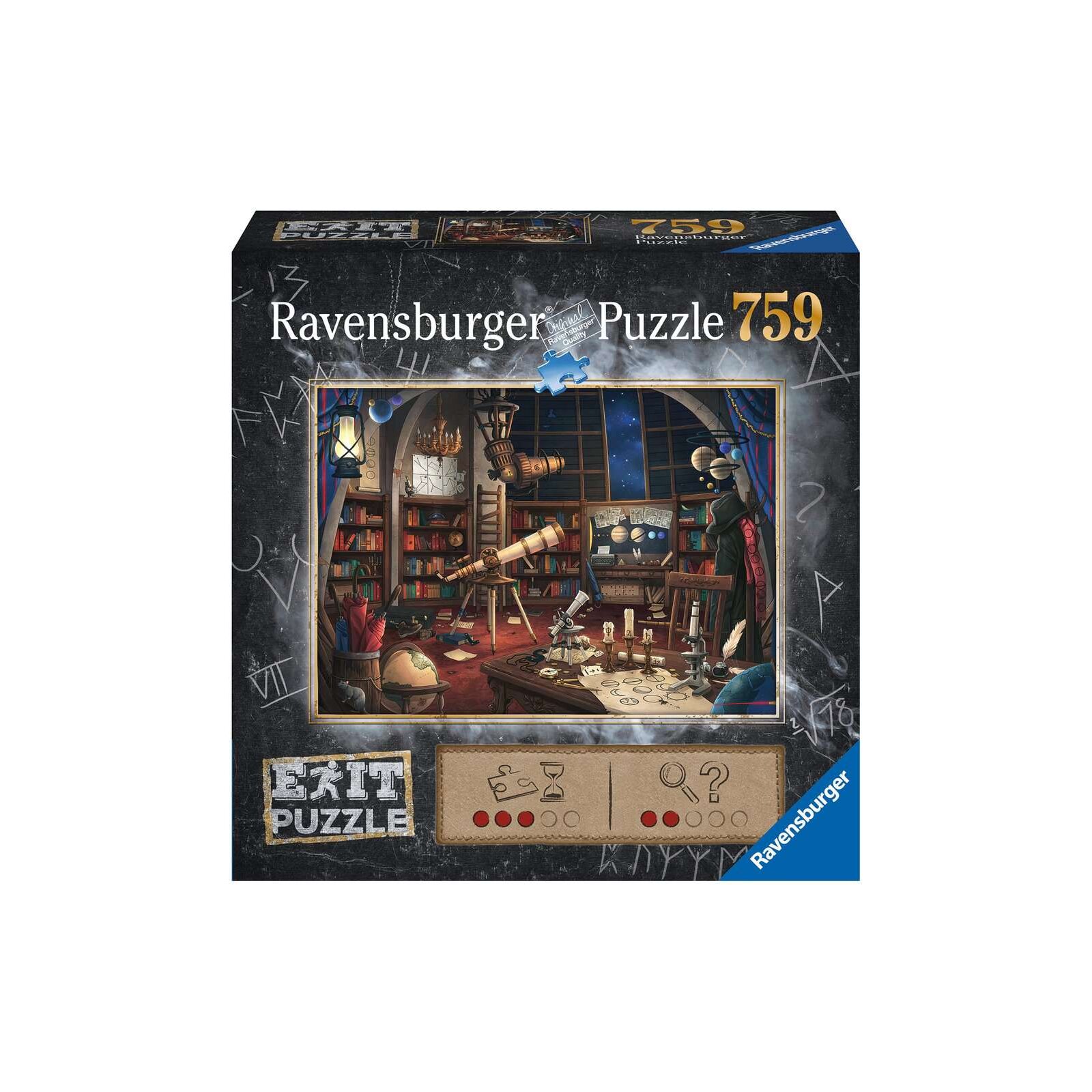 Ravensburger - Puzzle EXIT - 759 Teile - ab 12 Jahre - Sternwarte (A)