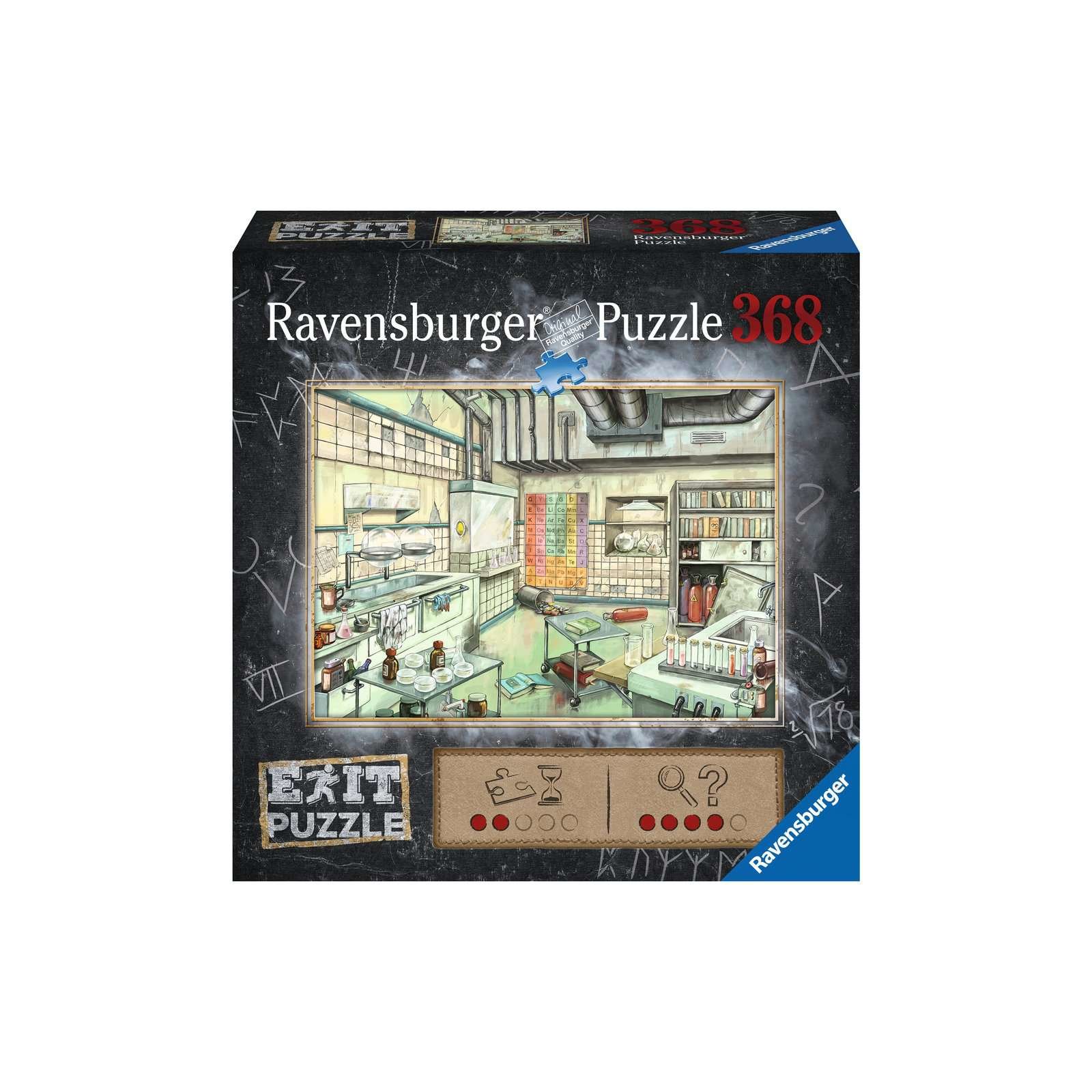 Ravensburger - Puzzle EXIT Das Labor (368 Teile)