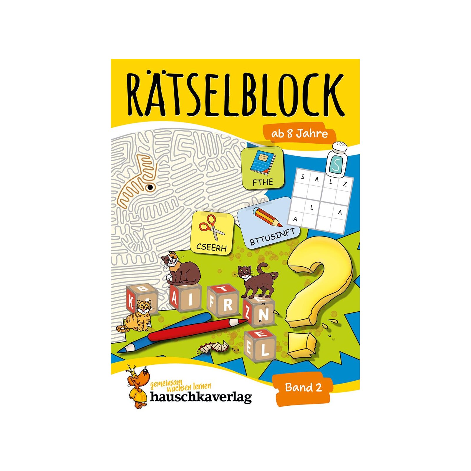 Hauschka - Rätselblock ab 8 Jahre, Band 2