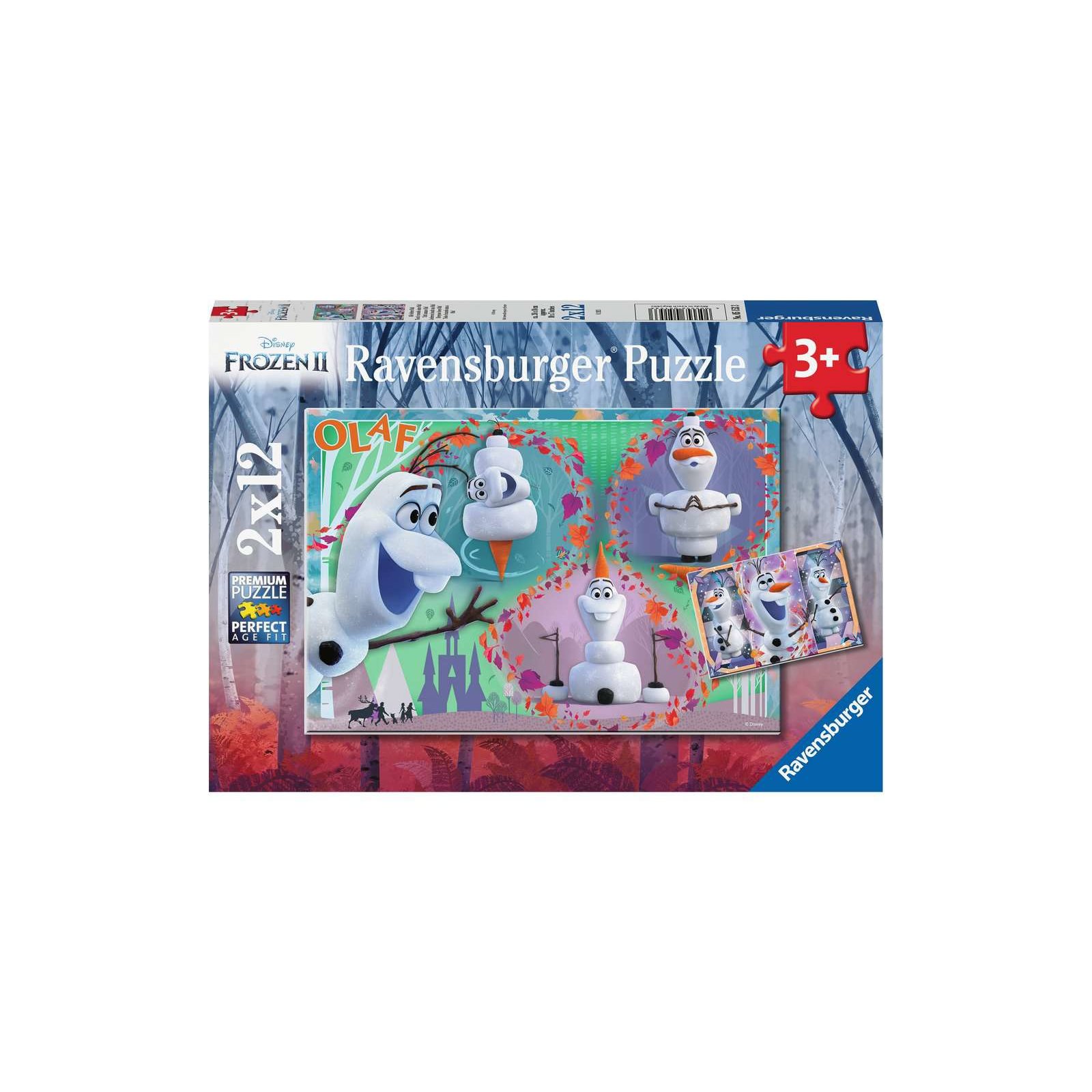 Ravensburger - Alle lieben Olaf PUZZLE (2 x 12 TEILE)