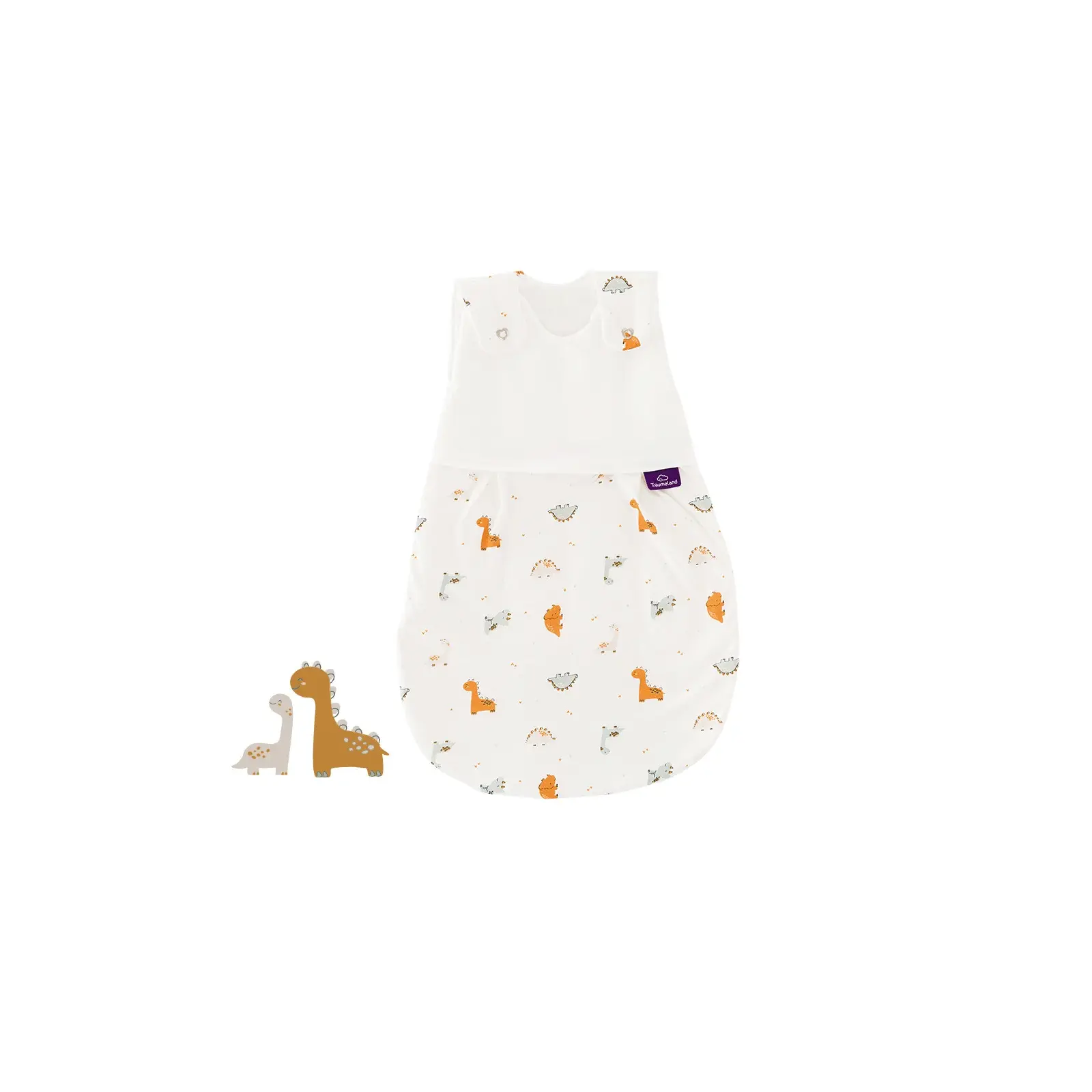 Träumeland - Baby-Ganzjahresschlafsack LIEBMICH Dinolino Gr. 50/56
