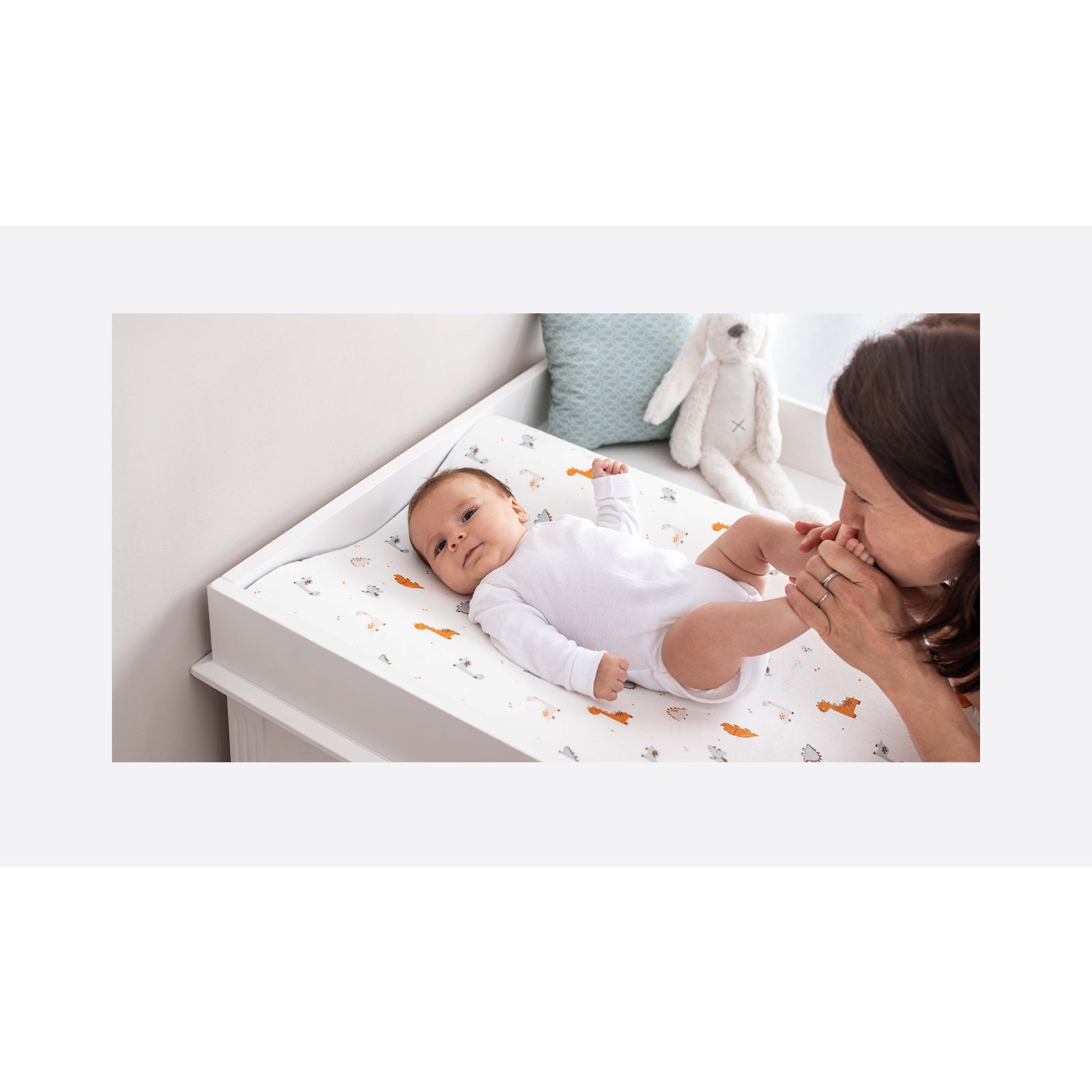 Träumeland - Wickelmulde DINOLINO (PVC-frei)