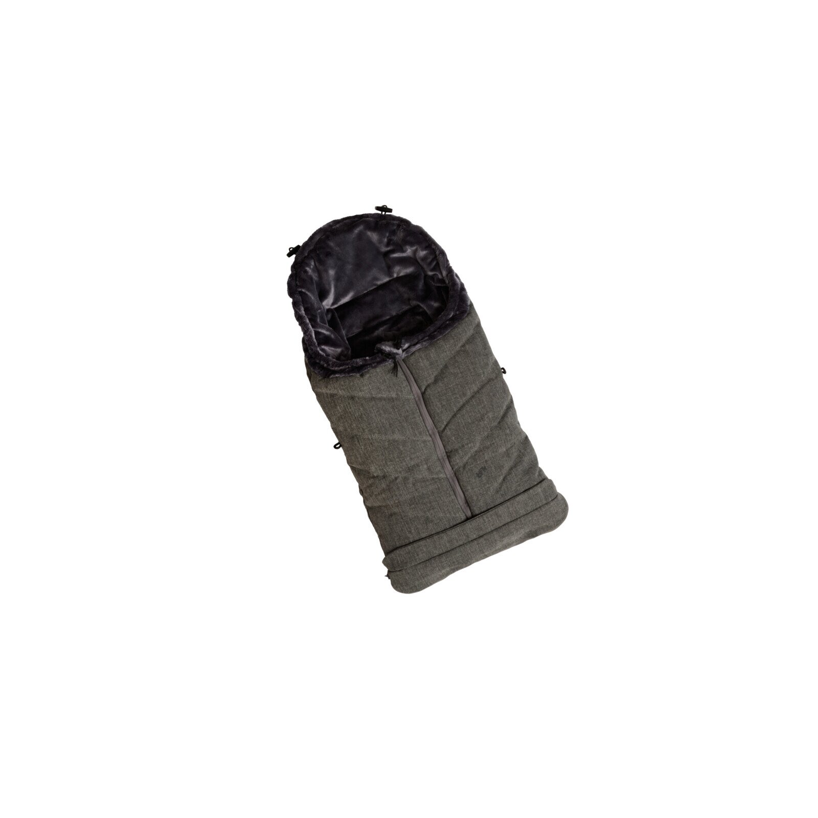 TFK - Winterfußsack für Kinderwagen Premium grau