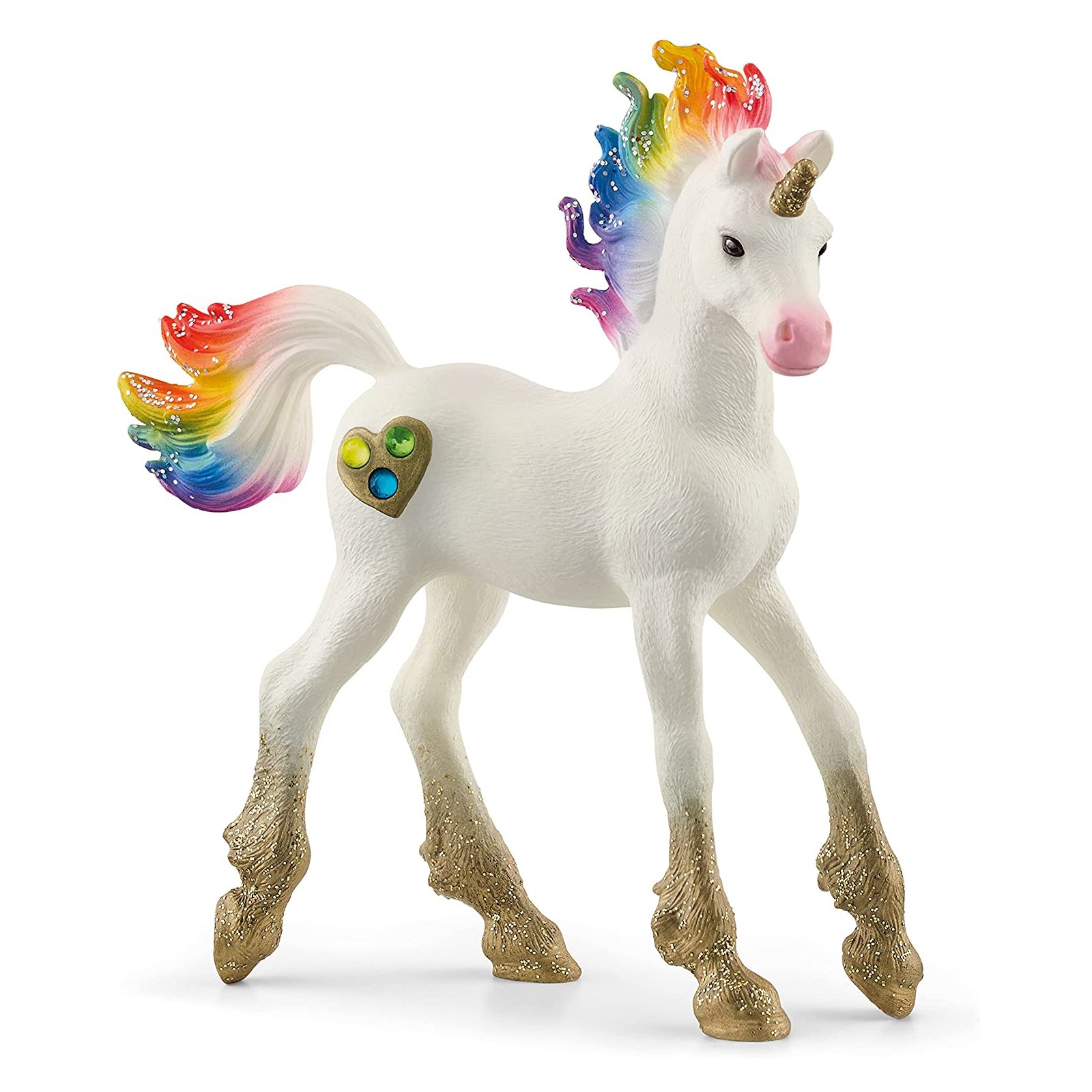 Schleich - Bayala - 70727 Regenbogeneinhorn, Fohlen