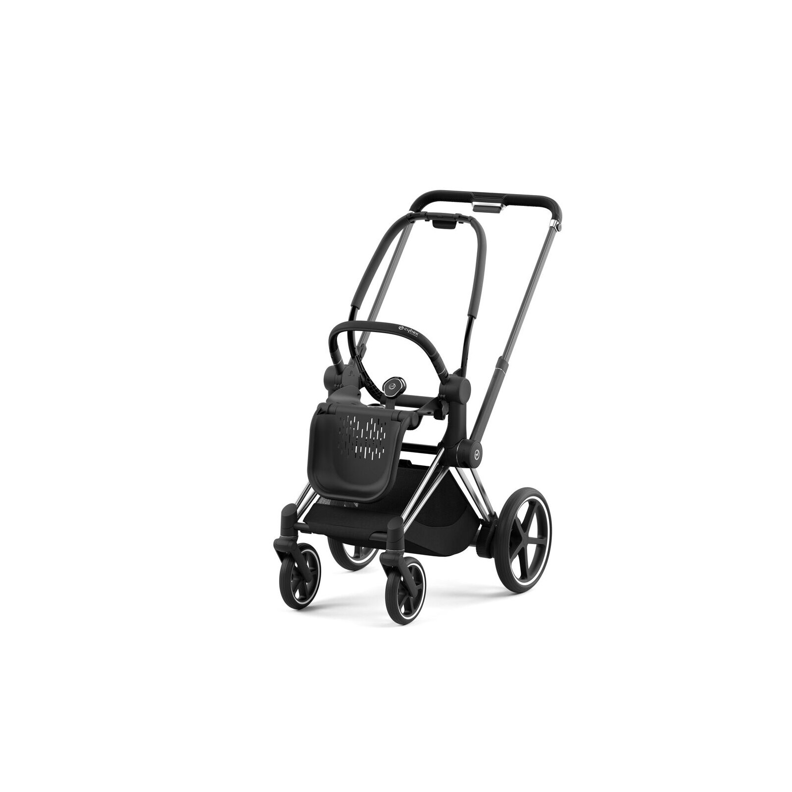 Cybex - Platinum e-PRIAM 2.0 Rahmen inkl. Lux Sitz Aufsatz Chrome black (A)