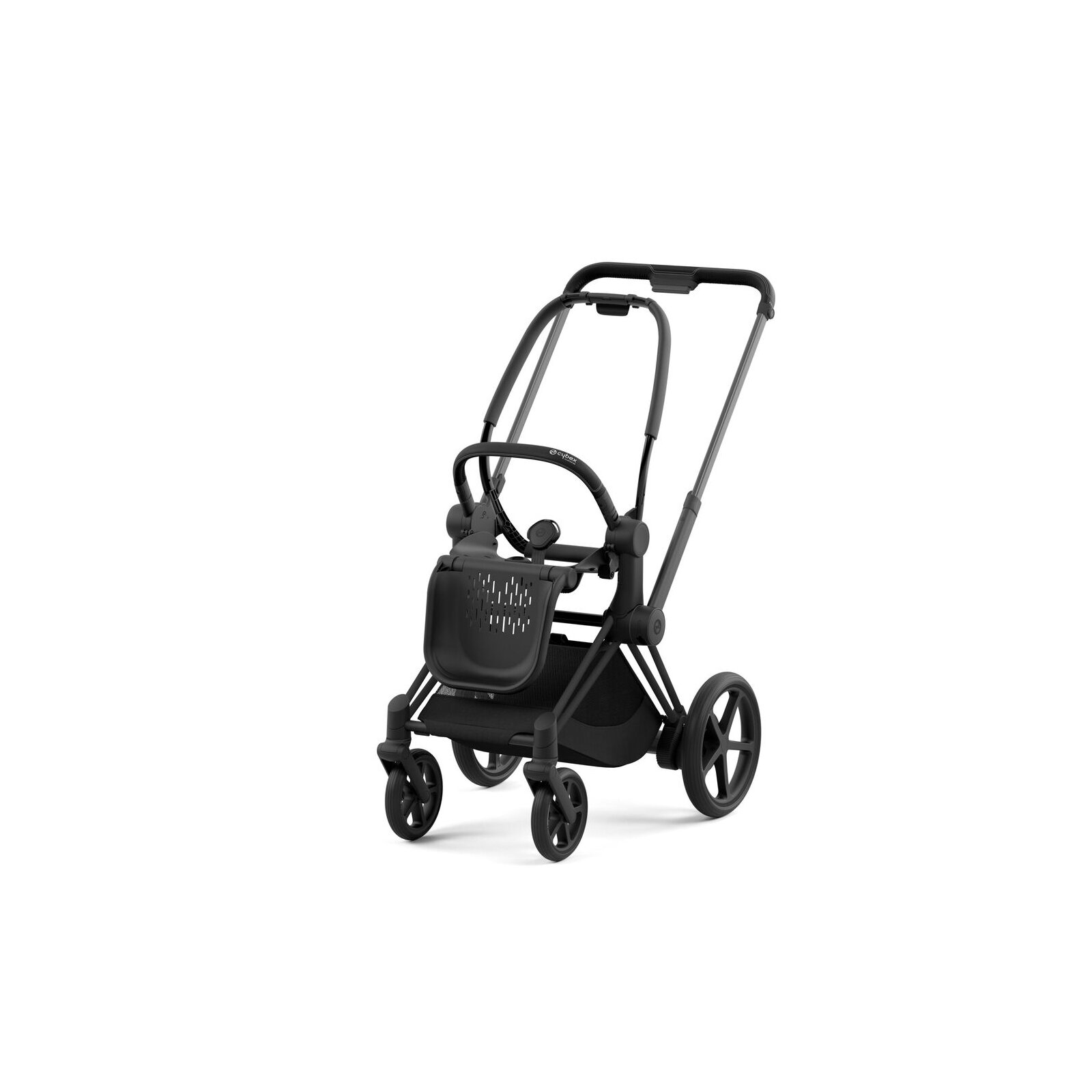 Cybex - Platinum e-PRIAM 2.0 Rahmen inkl. Lux Sitz Aufsatz Mattblack (A)