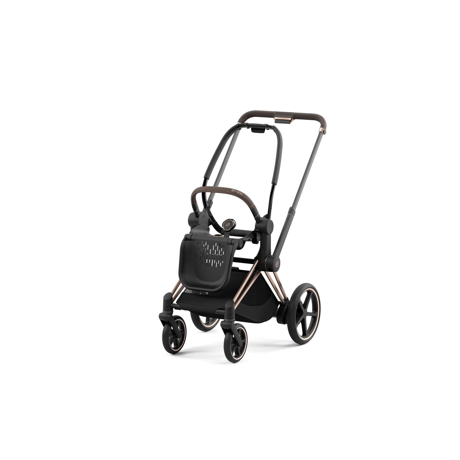 Cybex - Platinum e-PRIAM 2.0 Rahmen inkl. Lux Sitz Aufsatz Rosegold (A)