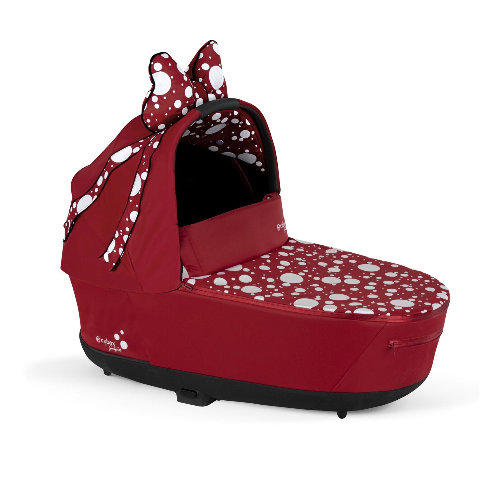 Cybex - Platinum PRIAM 4.0 Lux Carry Cot Babywanne Petticoat (by Jeremy Scott)