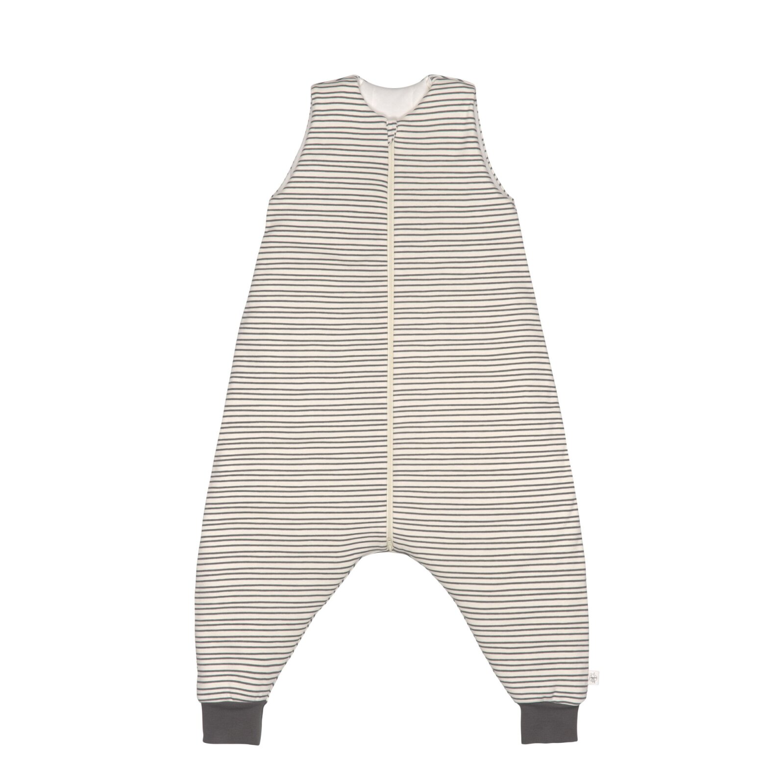 Lässig - Schlafsack mit Beinen - Sleeping Jumper, Striped Grey Gr. 92-98 (2)