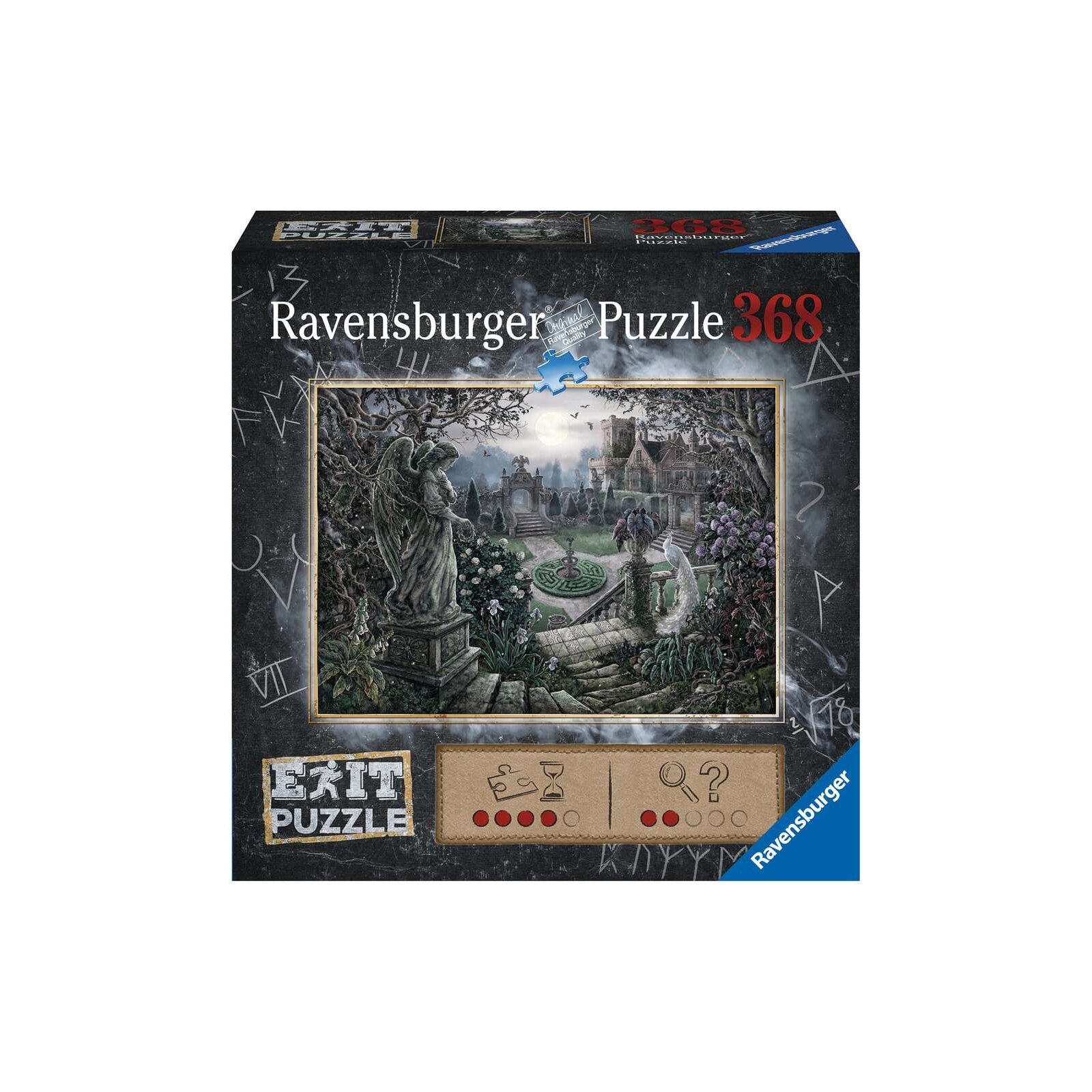 Ravensburger - Puzzle EXIT - 368 Teile - ab 12 Jahre - Nachts im Garten (A)