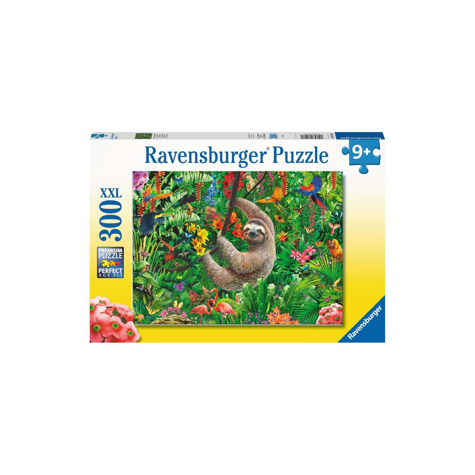 Ravensburger - Puzzle - 300 Teile - ab 9 Jahre - Gemütliches Faultier (A)