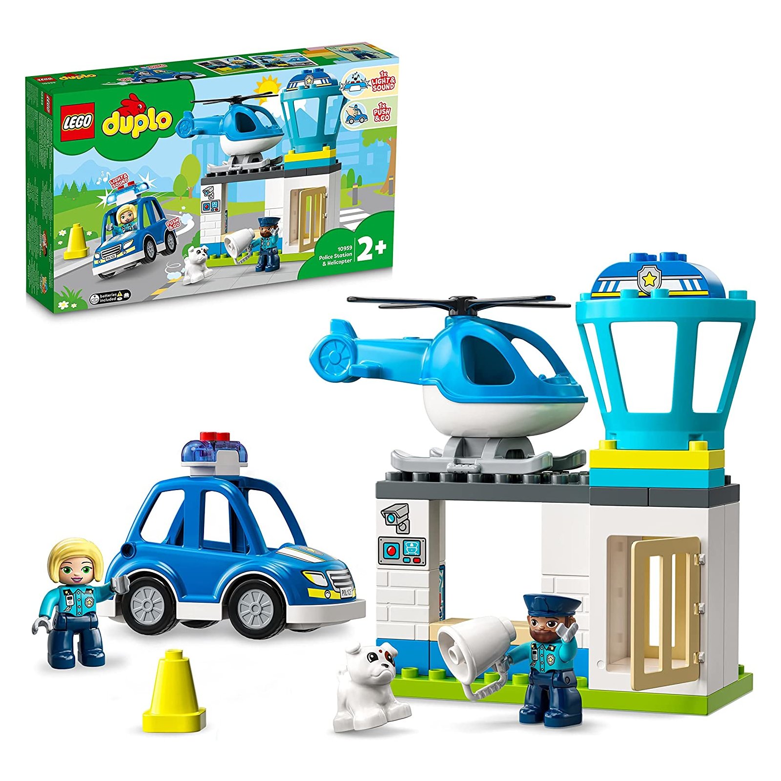 LEGO - Duplo - 10959 Polizeistation mit Hubschrauber