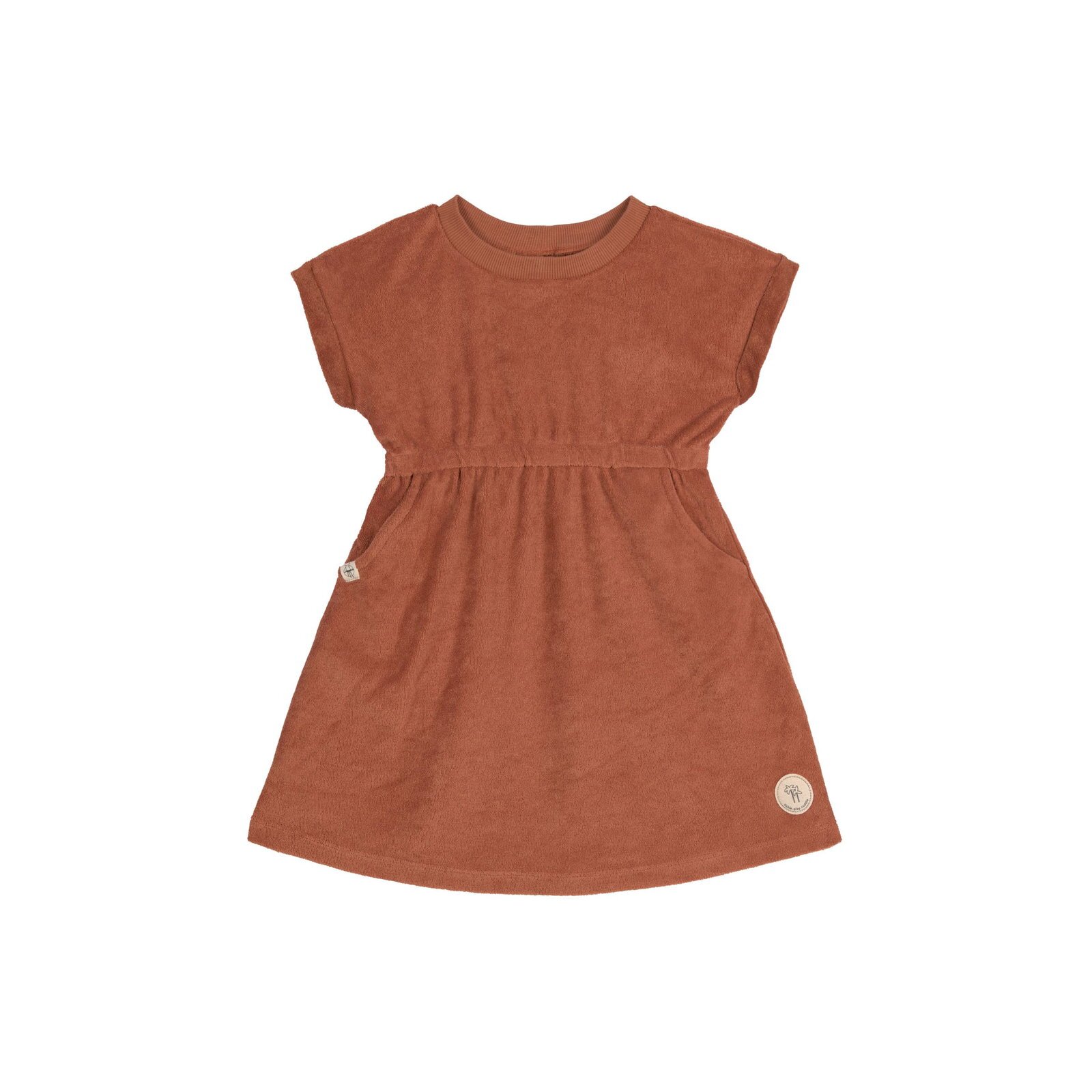 Lässig - Frottee-Kleid Terry Dress - Rust, Gr. 62/68