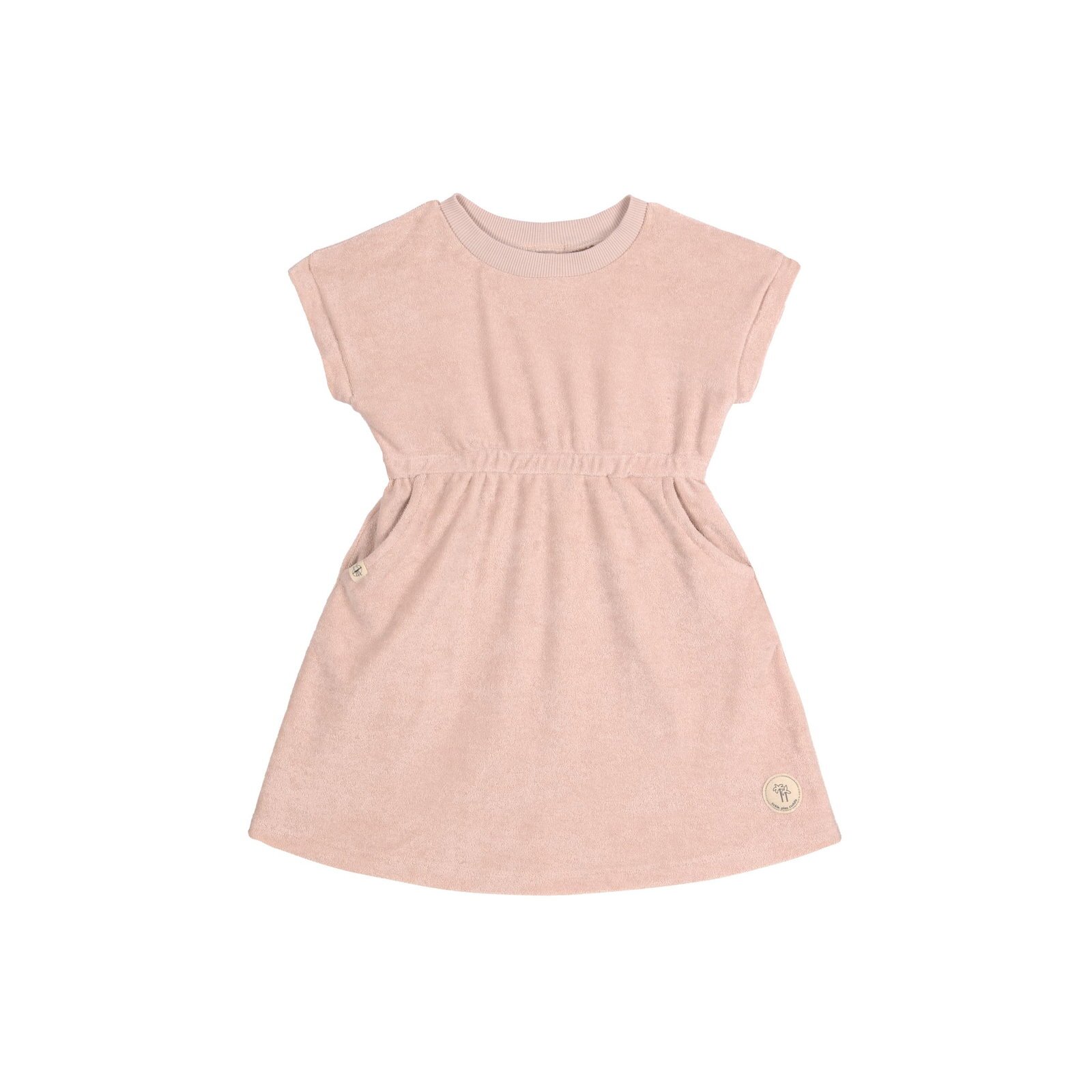 Lässig - Frottee Kleid Terry Dress - Powder Pink, Gr. 98/104 (A)