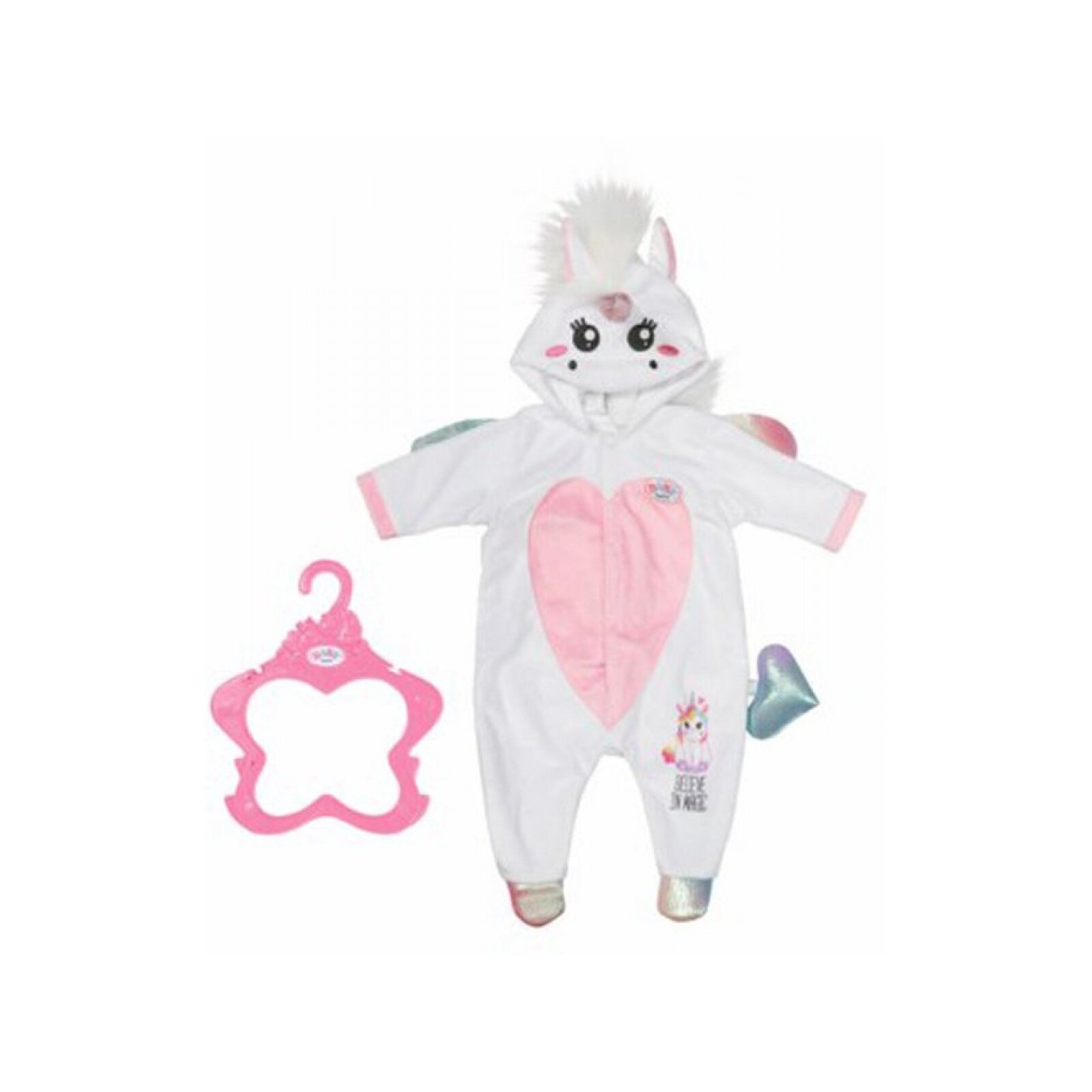 Zapf - BABY born Einhorn Kuschelanzug 43cm