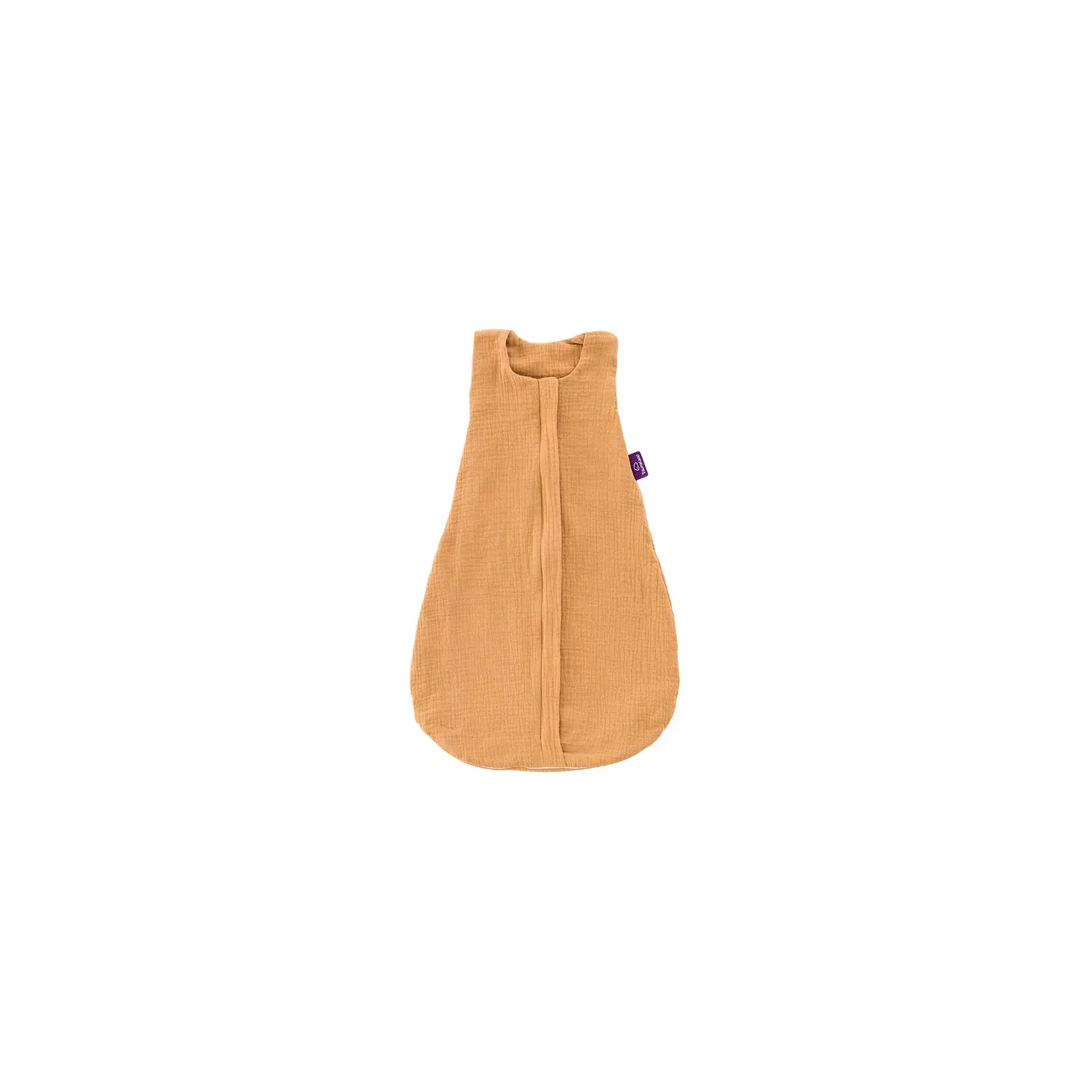 Träumeland - Sommer-Schlafsack Baumwoll-Musselin (0,5 TOG) braun Gr. 70 (A)