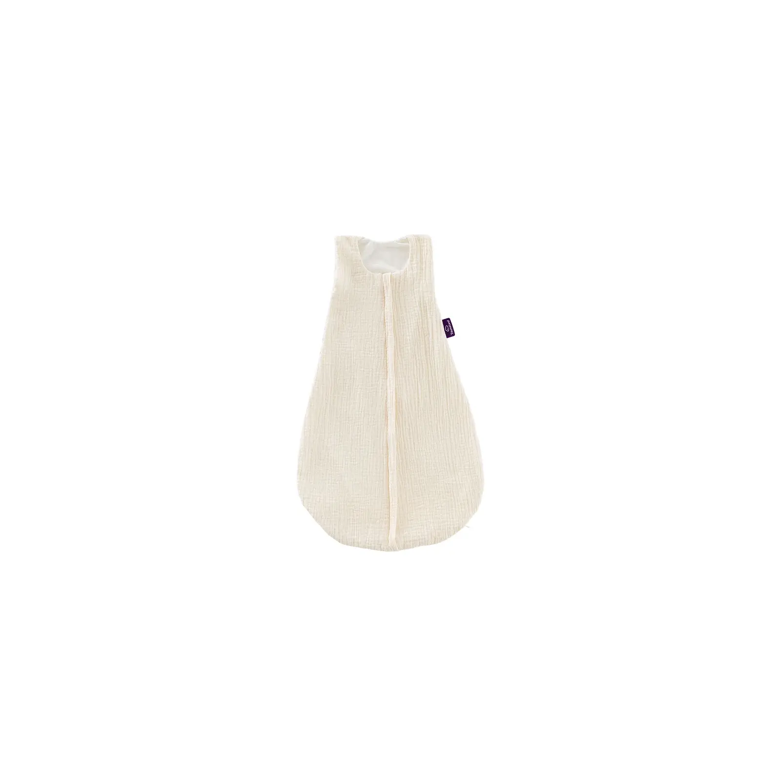 Träumeland - Sommer-Schlafsack Baumwoll-Musselin (0,5 TOG) beige Gr. 90
