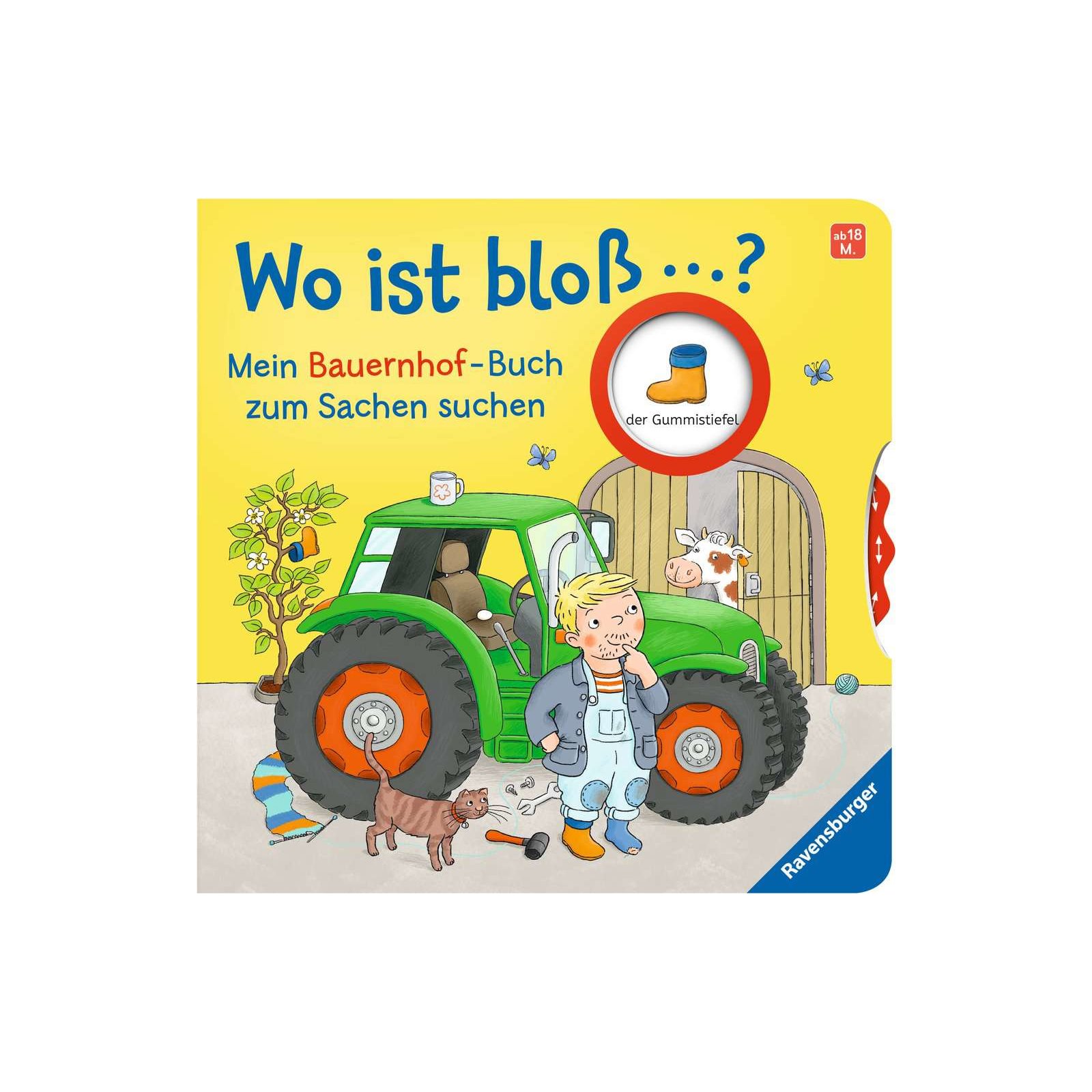 Ravensburger - Wo ist bloß…? Mein Bauernhof-Buch zum Sachen suchen
