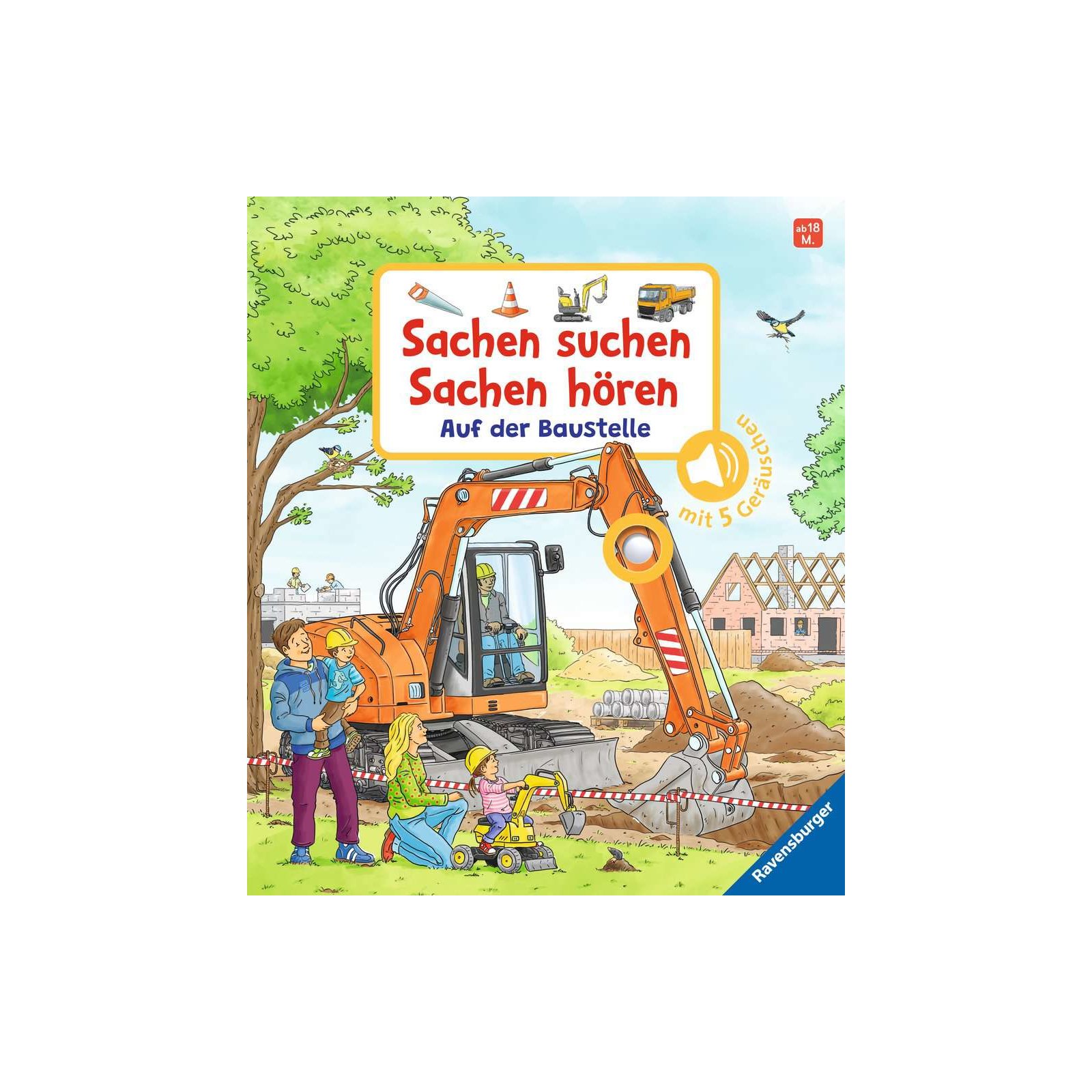 Ravensburger - Sachen suchen, Sachen hören: Auf der Baustelle
