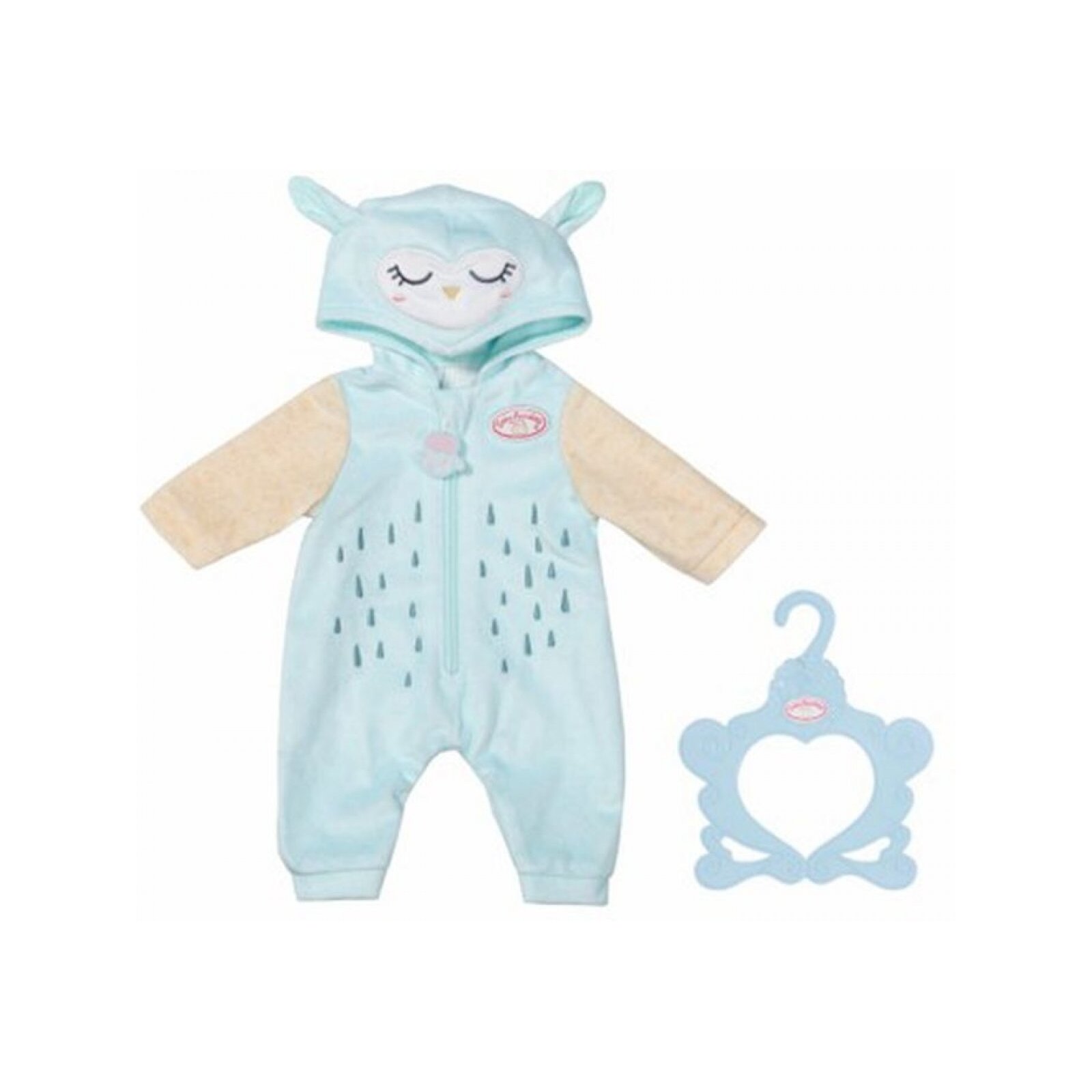 Zapf - Baby Annabell Kuschelanzug Eule 43cm