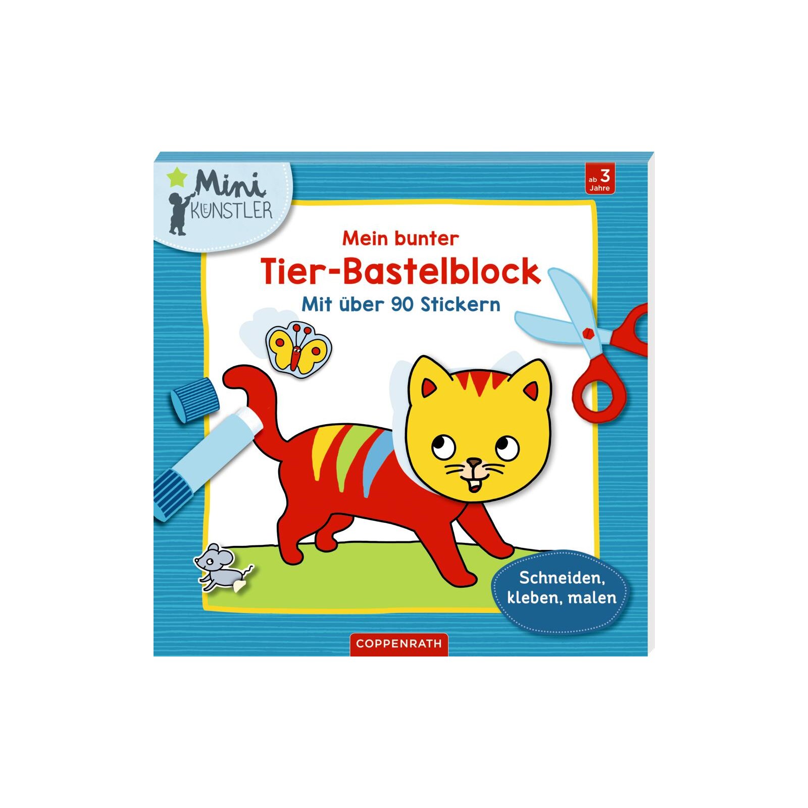 Coppenrath - Mini-Künstler: Mein bunter Tier-Bastelblock (3)