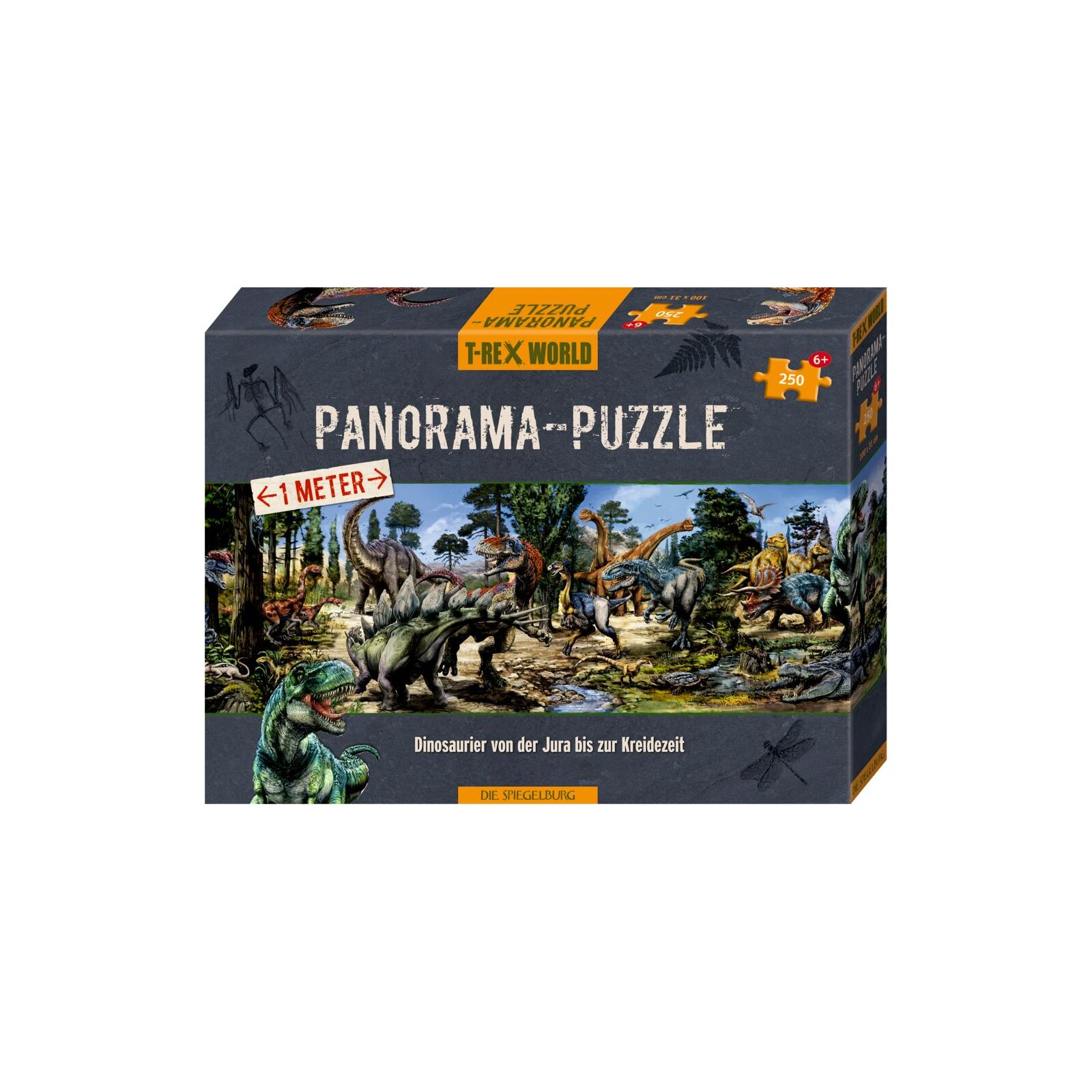 Die Spiegelburg - Puzzle - 250 Teile - ab 6 Jahre - T-Rex World (2)