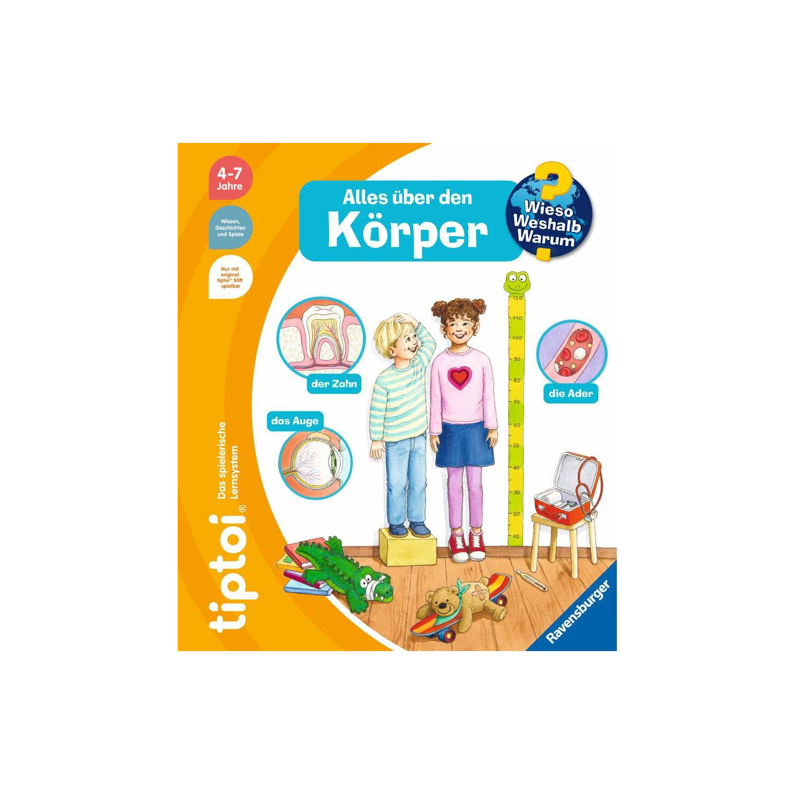 Ravensburger - tiptoi - Wieso? Weshalb? Warum? - Alles über den Körper
