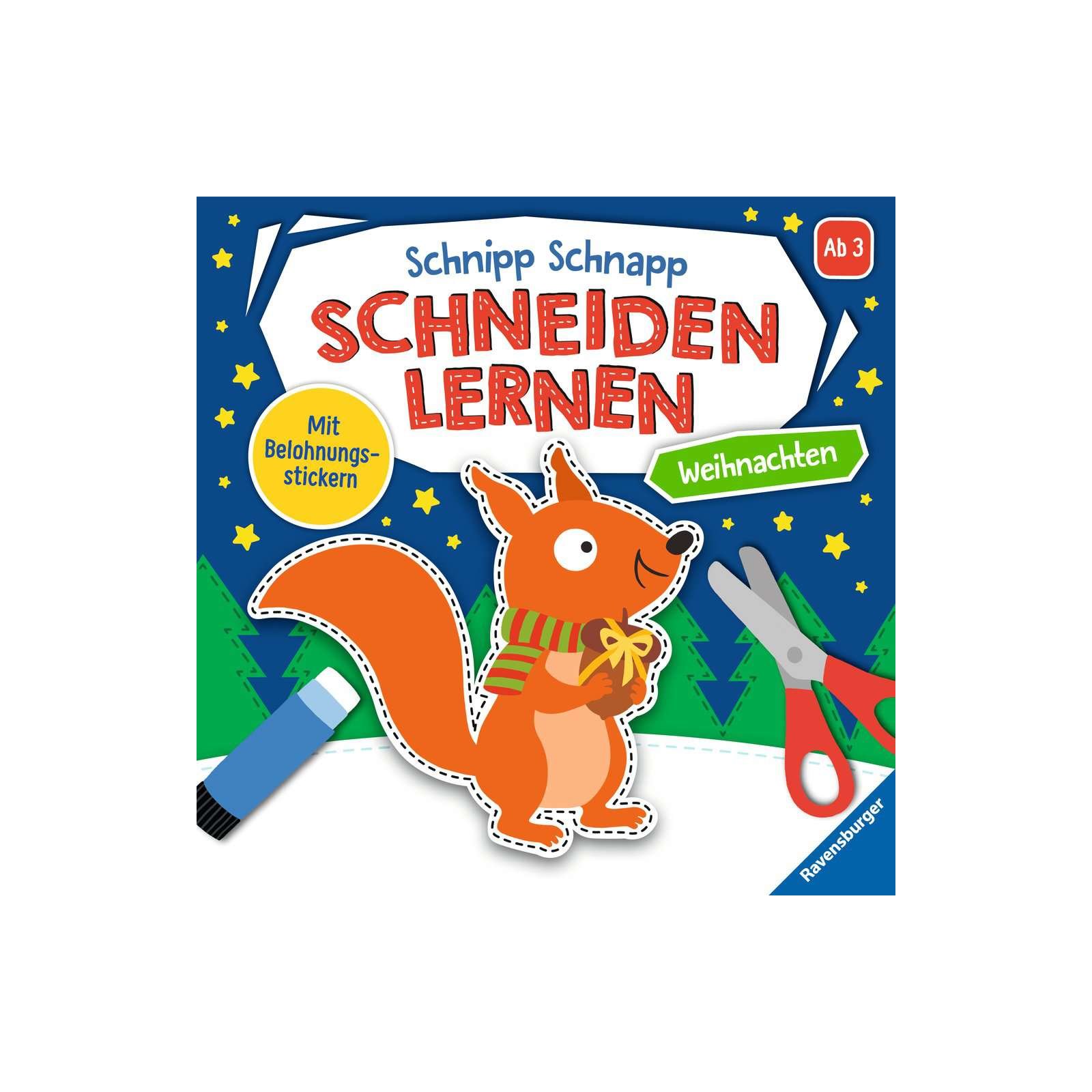 Ravensburger - Schnipp-Schnapp Schneiden lernen - Weihnachten