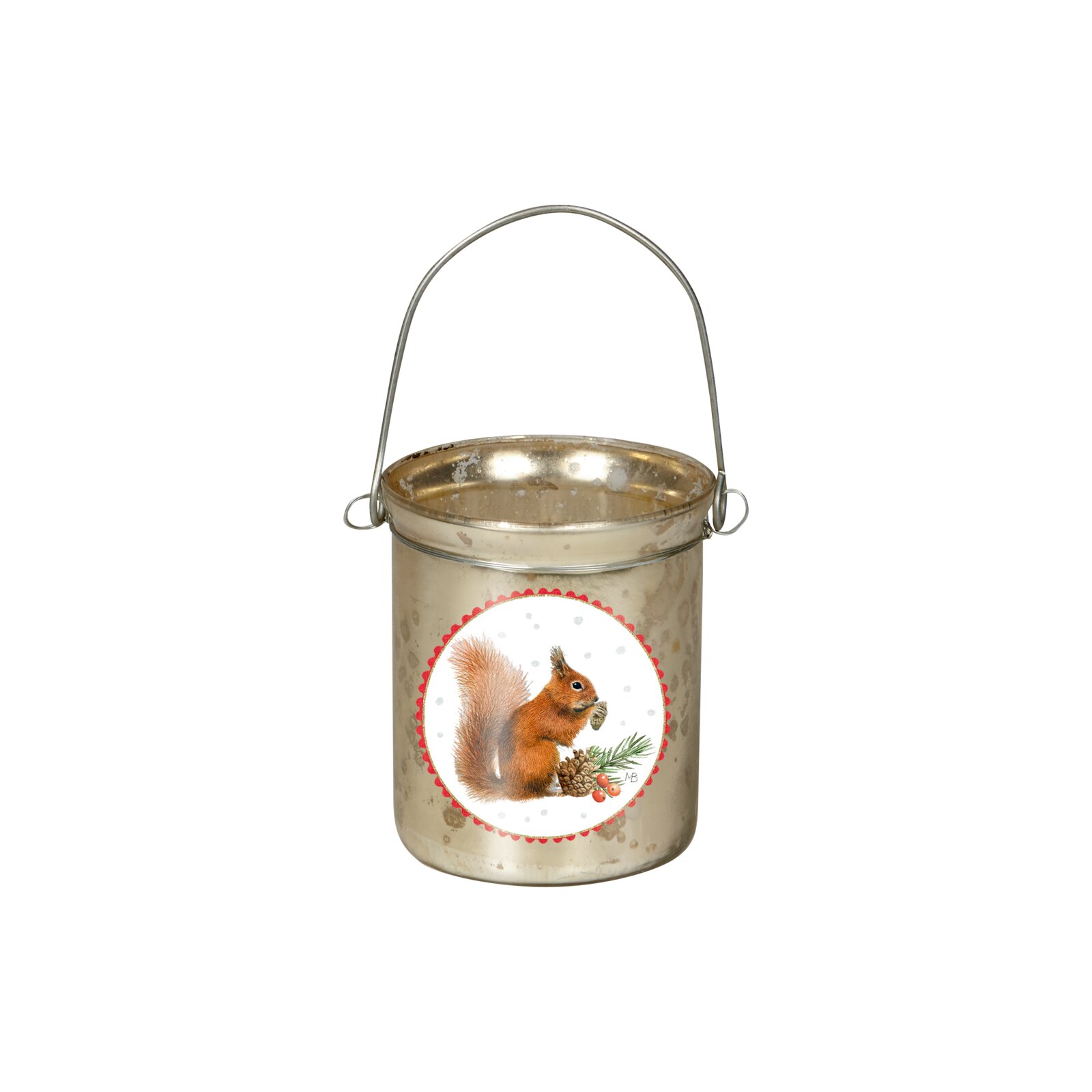 Die Spiegelburg - Zauberhafte Weihnachten - Teelichtglas (4) (S)