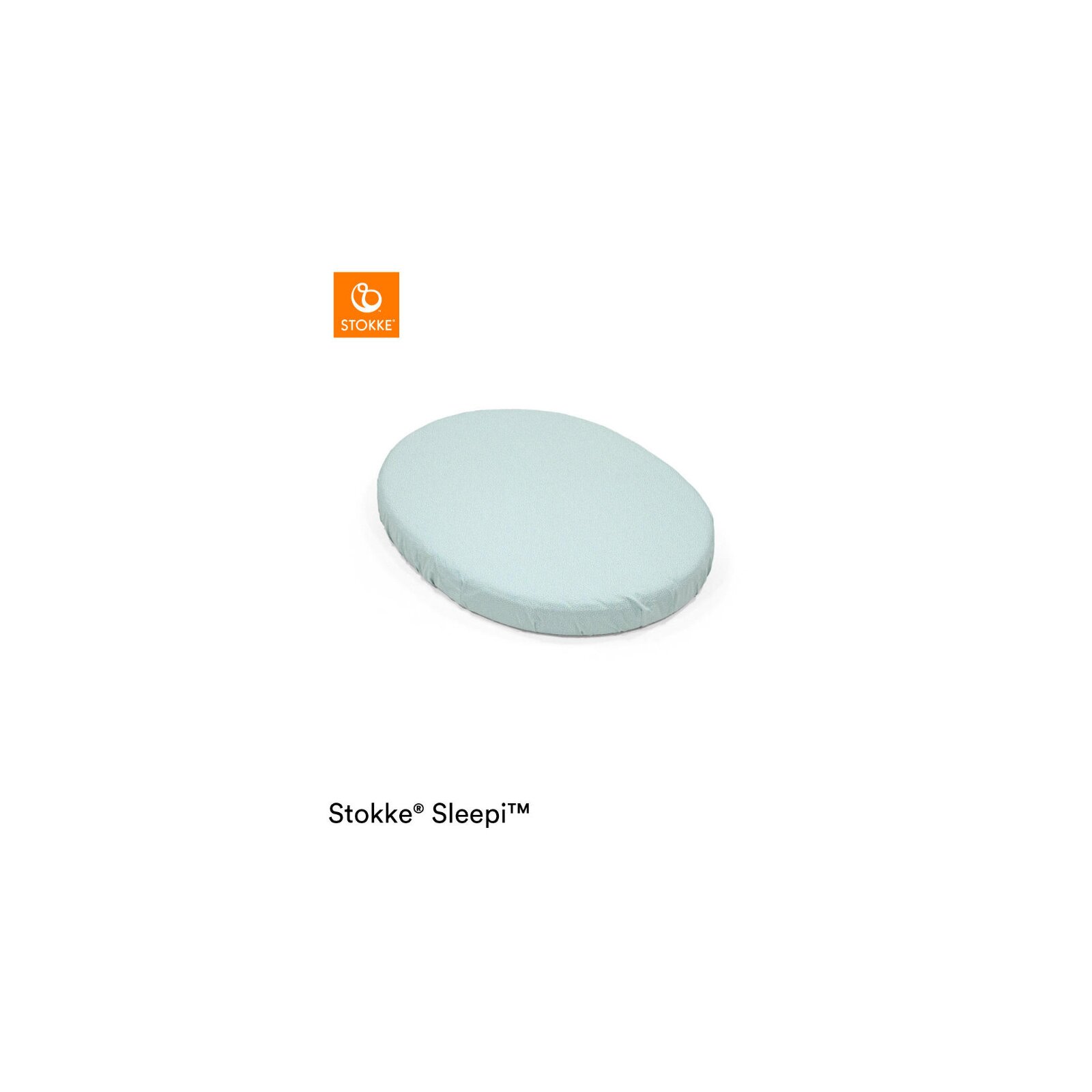STOKKE - SLEEPI™ Mini V3 Spannbettlaken DOTS-SAGE (A)